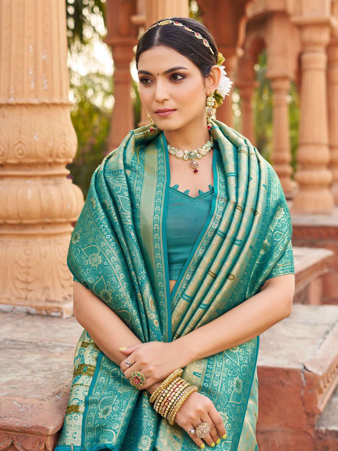 SHUBHARAMBH BY GOBUNI IN SOFT BANARASI LUXURIOUS SILK SAREES RICH IN TRADITIONL A TIMELESS BEAUTY FOR ANY OCCASION