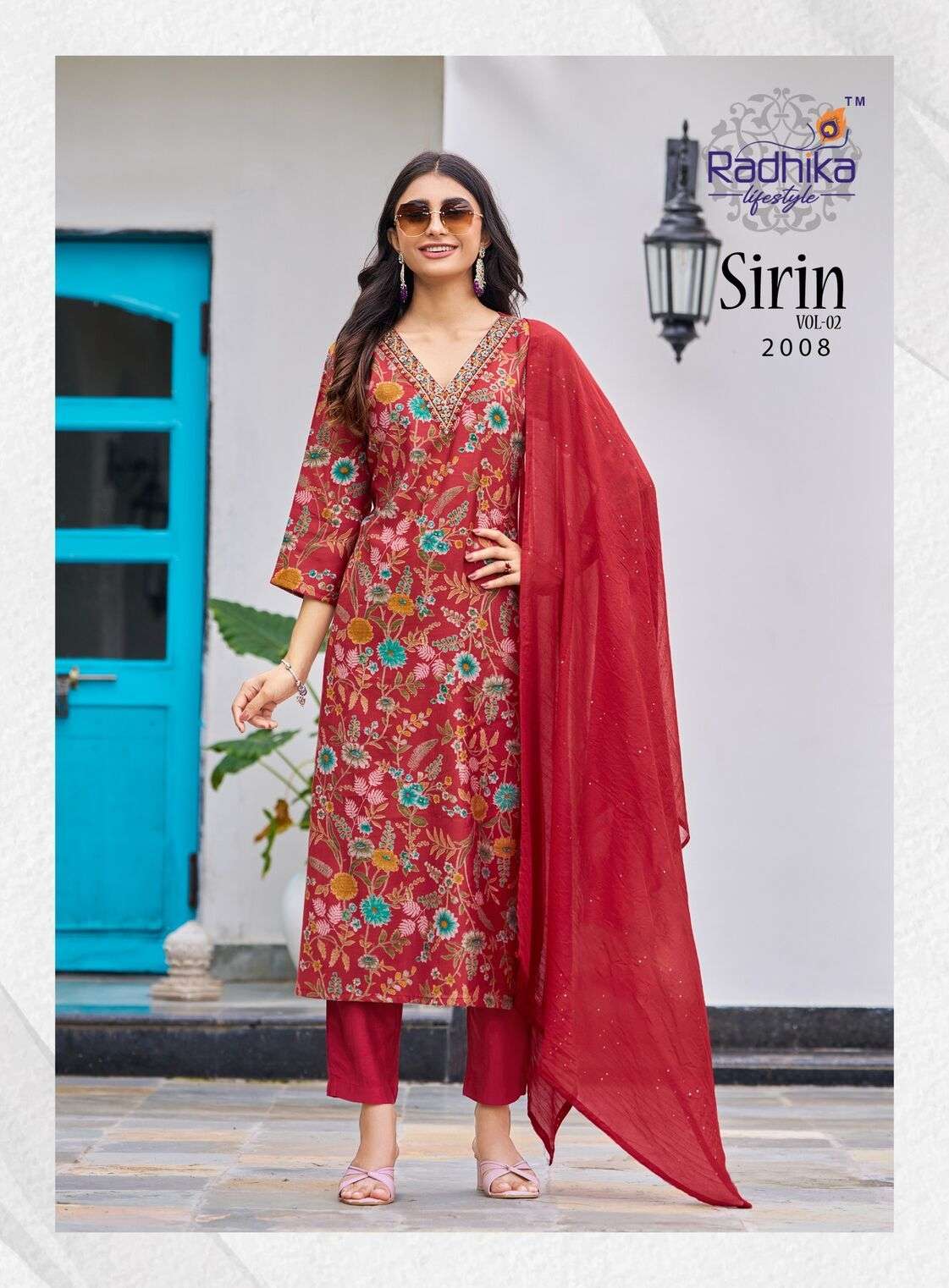 SIRIN VOL-2 BY RADHIKA LIFESTYLE IN VERTICAN FOIL PRINT WITH EMBROIDERY WORK