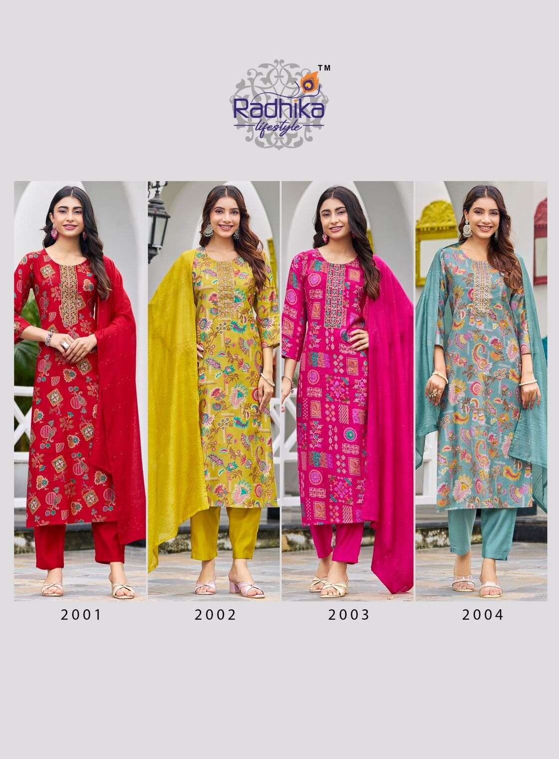 SIRIN VOL-2 BY RADHIKA LIFESTYLE IN VERTICAN FOIL PRINT WITH EMBROIDERY WORK