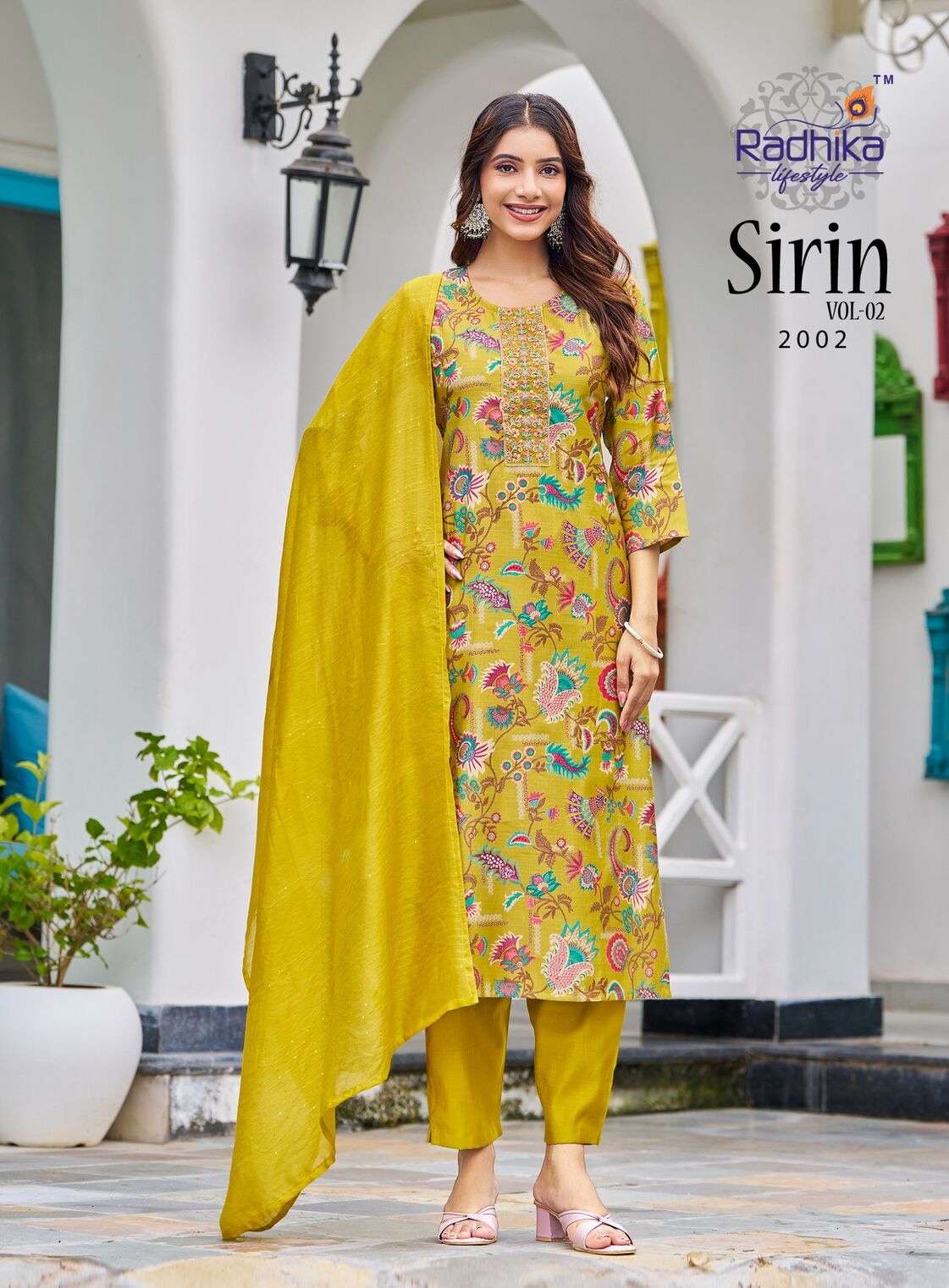SIRIN VOL-2 BY RADHIKA LIFESTYLE IN VERTICAN FOIL PRINT WITH EMBROIDERY WORK