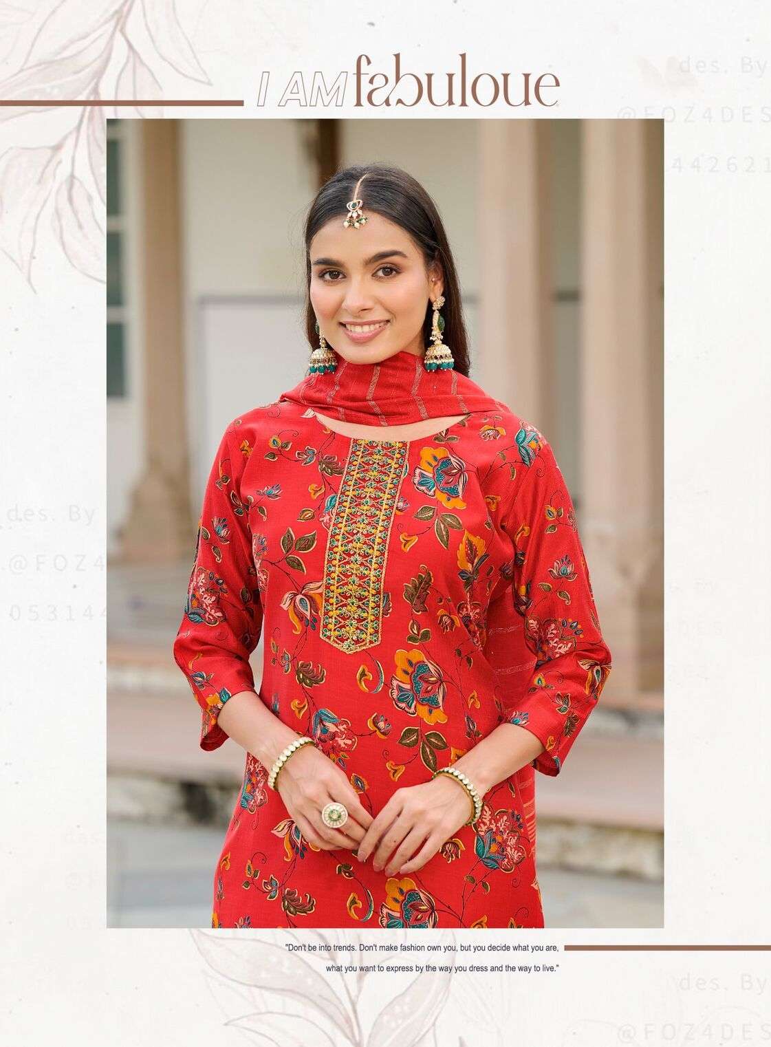 SIRIN VOL-3 BY RADHIKA LIFESTYLE IN VERTICAN FOIL PRINT WITH EMBROIDERY WORK