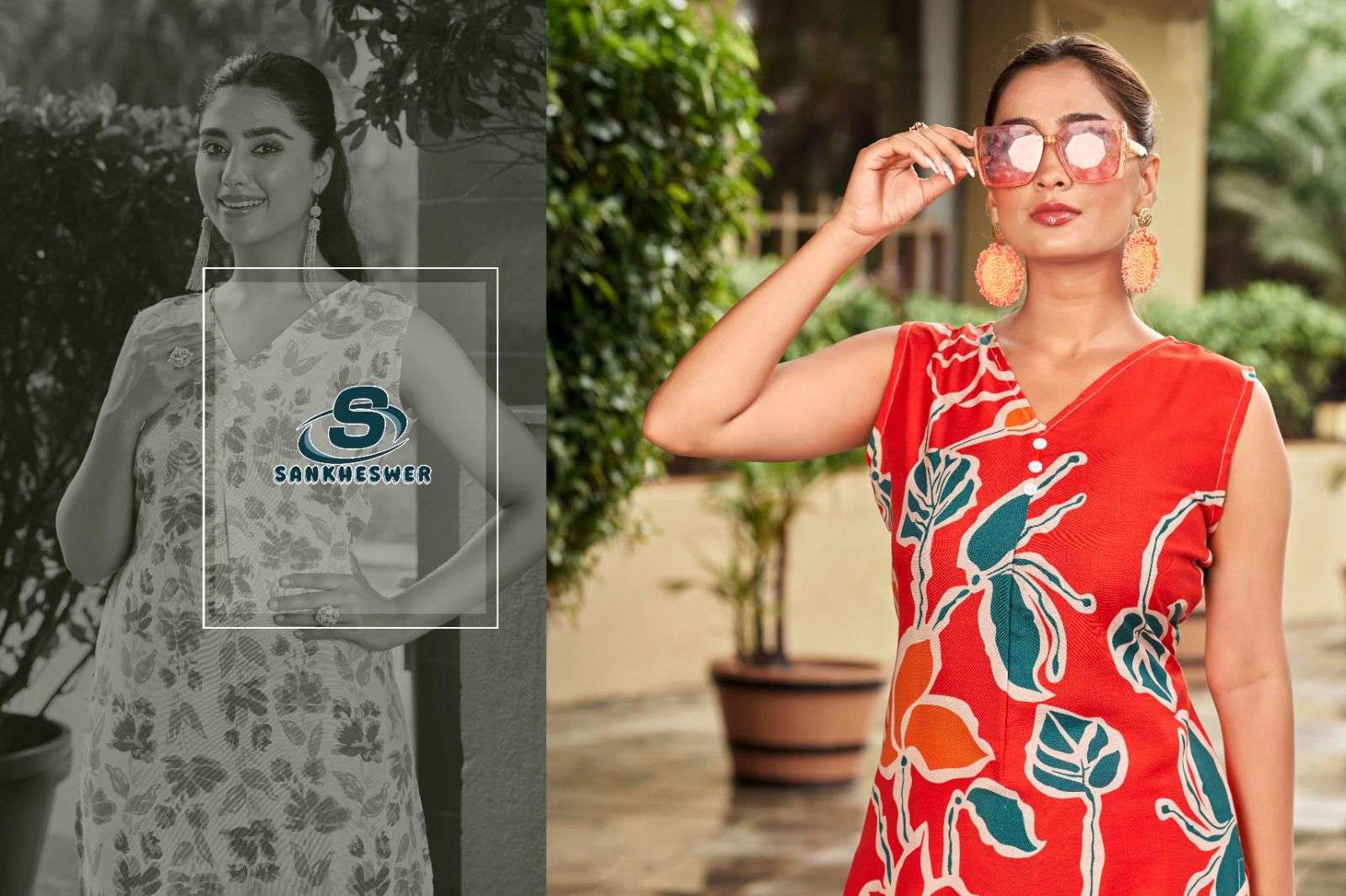 TETEMA VOL-1 BY SANKHESWER IN RAYON PRINT WITH EXTRA SLIVE CLOTH CO-ORD SET 