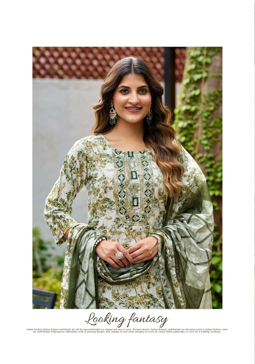 TRENDY COTTON VOL-1 BY VANISKA IN PURE COTTON PRINT WITH HEAVY EMBROIDERY WORK 