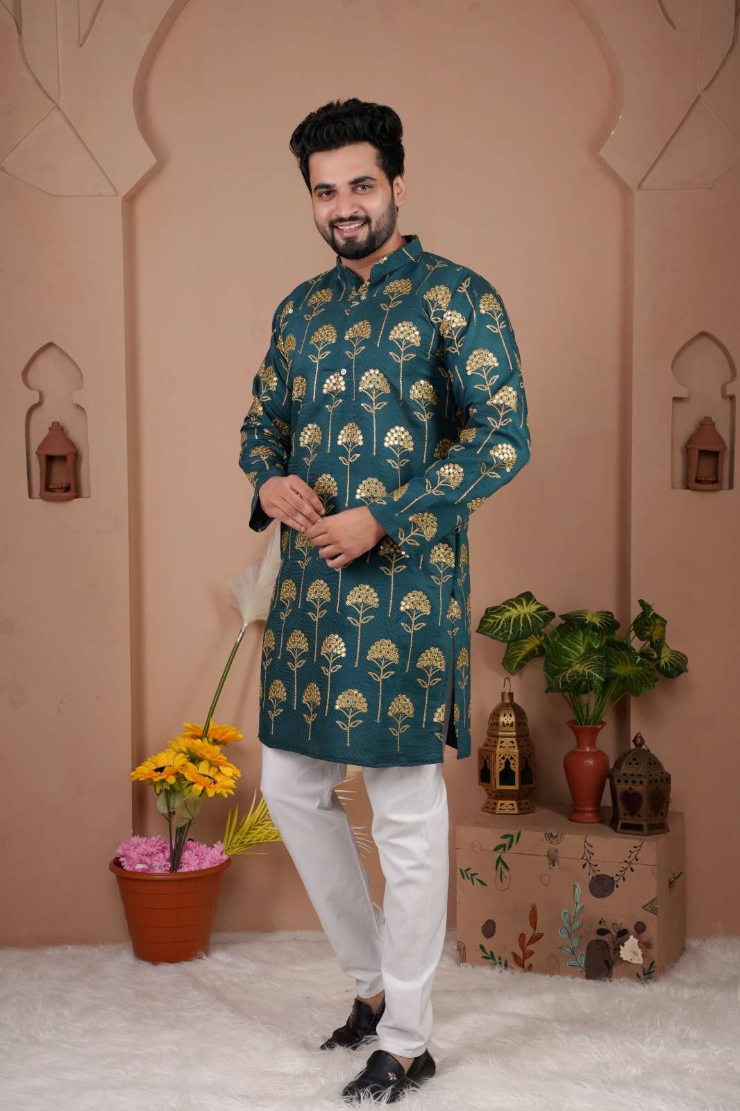 VOL-18 BY TEXOFAB IN GADHVAL SILK WITH HEAVY EMBROIDERY SEQUENCE WORK 