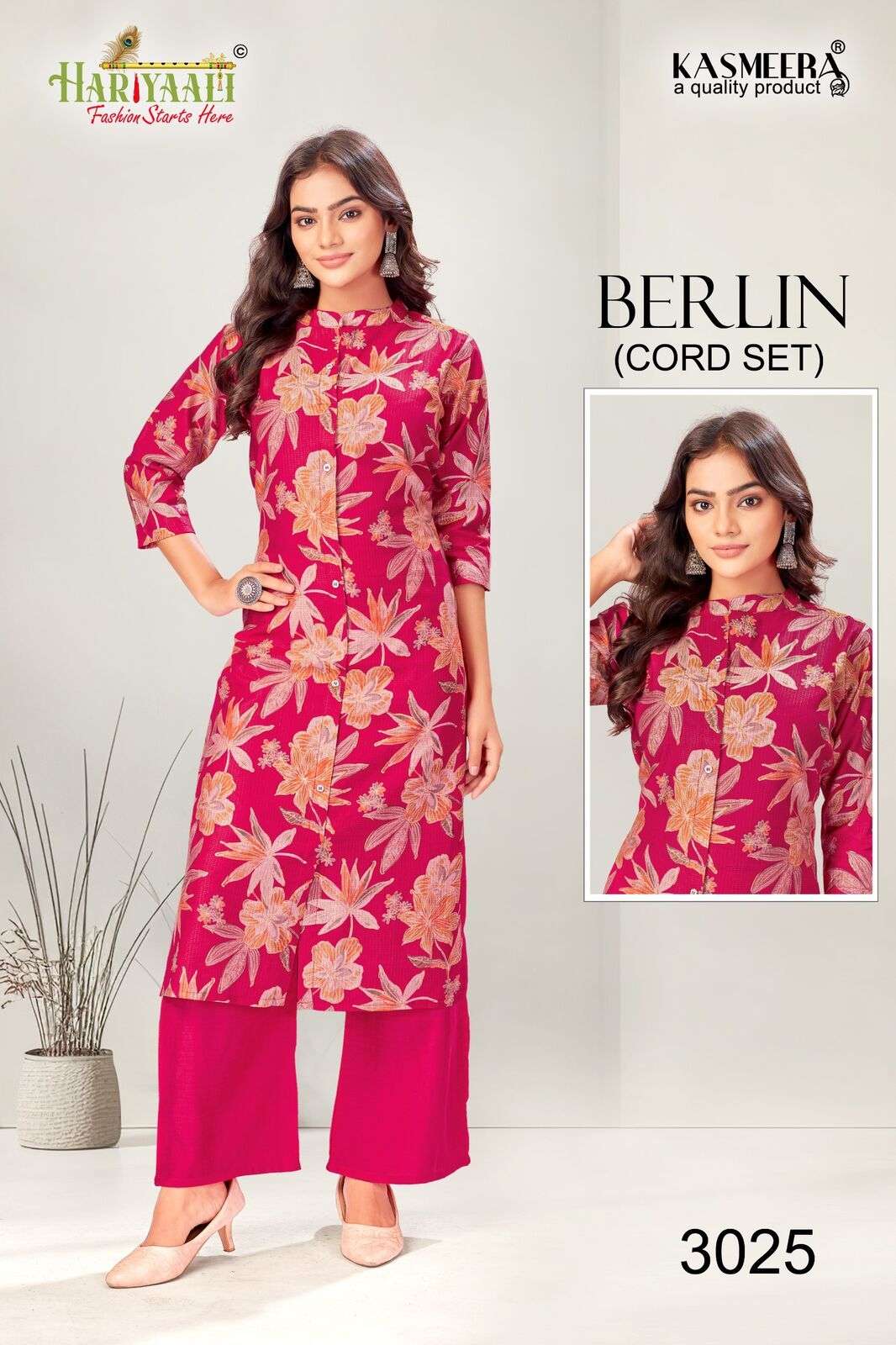 BERLIN VOL-3 BY HARIYAALI IN BERLIN SILK DISHCHARGE PRINT WITH A LINE PATTERN 