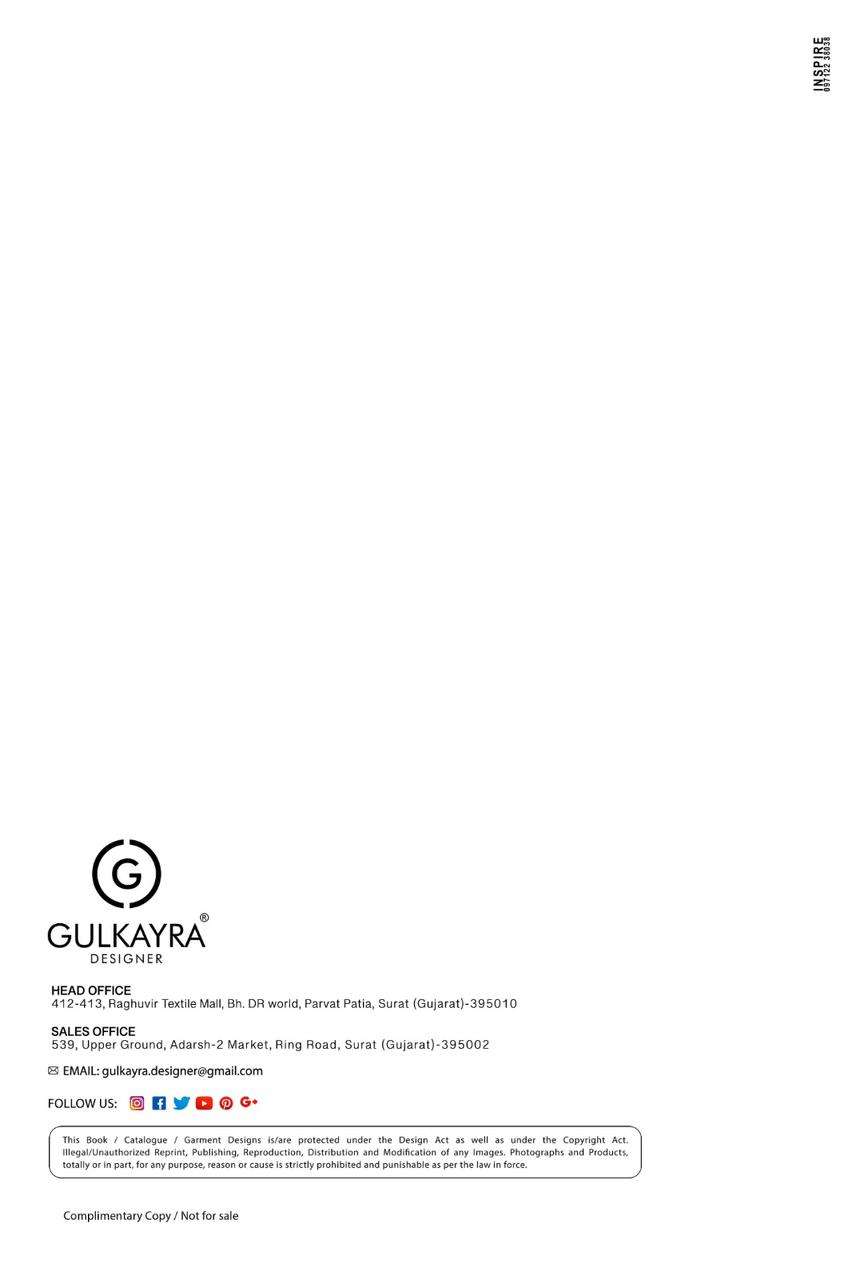 RAAGA BY GULKAYRA DESIGNER IN REAL CHINON SILK WITH EMBROIDERY WORK 