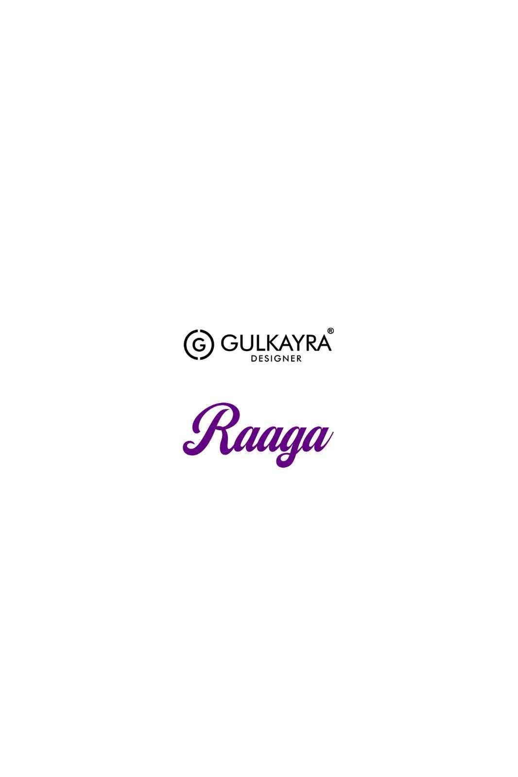 RAAGA BY GULKAYRA DESIGNER IN REAL CHINON SILK WITH EMBROIDERY WORK 