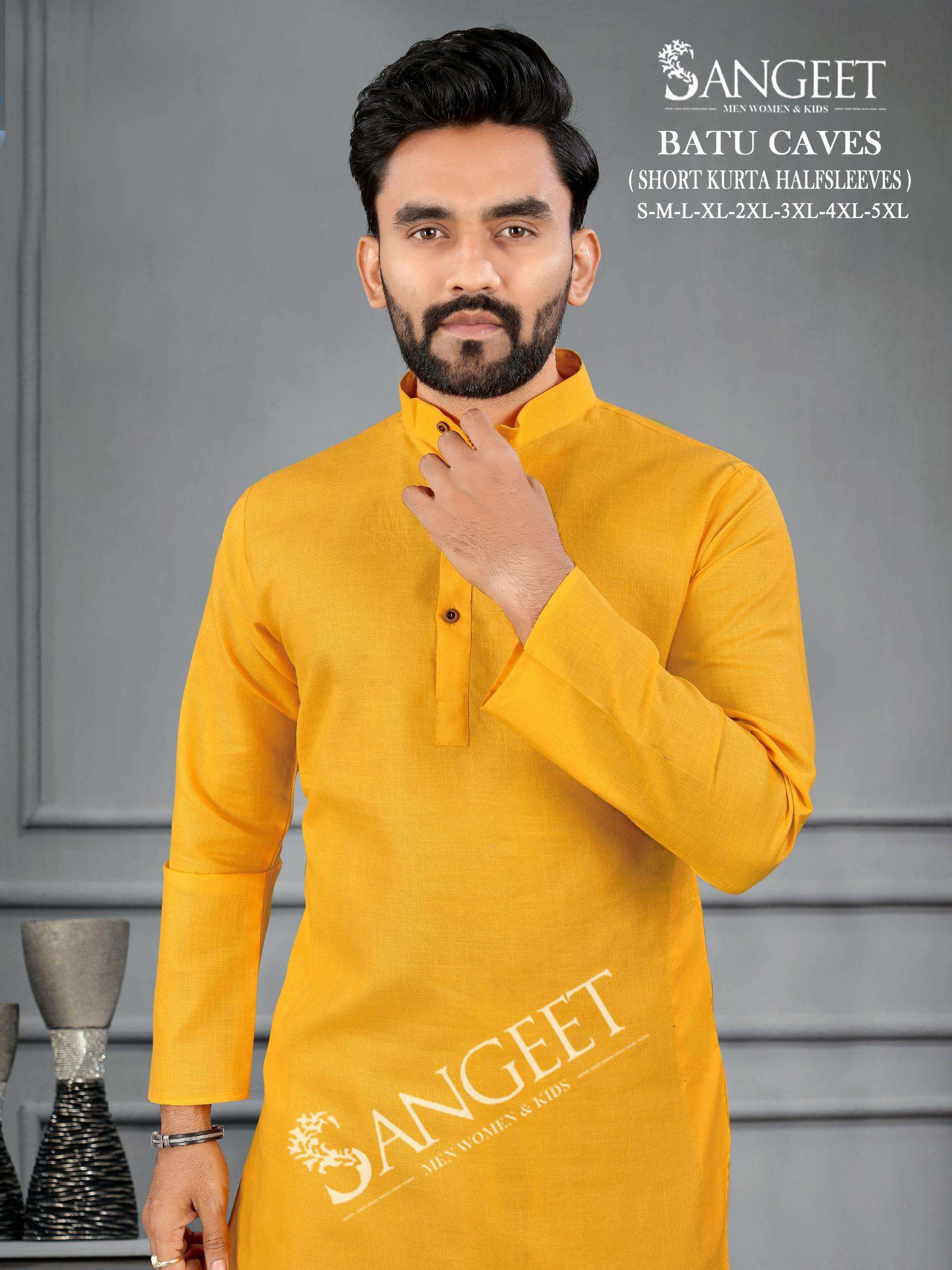 BATU CAVES BY SANGEET IN MUMBAI MAGIC COTTON LONG KURTA FULL SLEEVES WITH 2 POCKETS 
