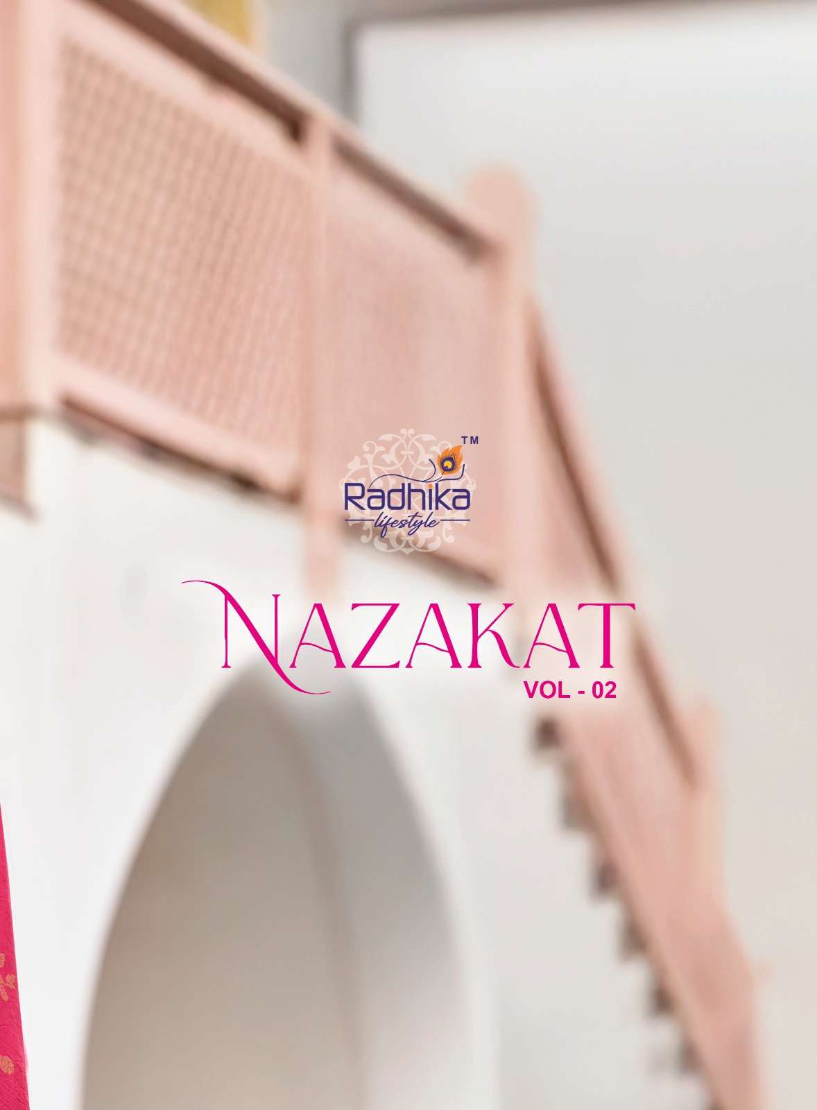 NAZAKAT VOL-2 BY RADHIKA LIFESTYLE IN VATICAN SILK KURTI PANT WITH JACQUARD DUPATTA 