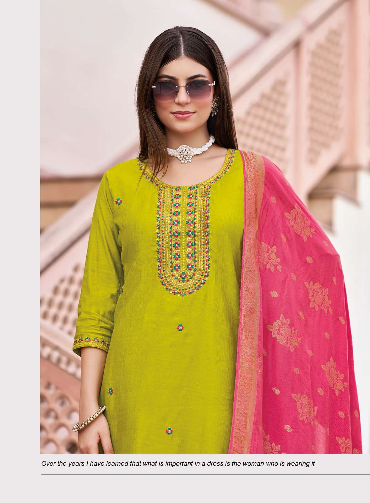 NAZAKAT VOL-2 BY RADHIKA LIFESTYLE IN VATICAN SILK KURTI PANT WITH JACQUARD DUPATTA 