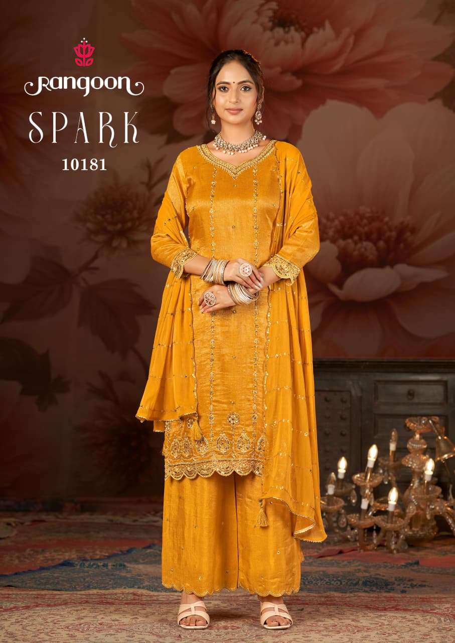 SPARK BY RANGOON IN VISCOSE SIMMER WITH FANCY BEATS WORK & FULL COTTON MAL INNER