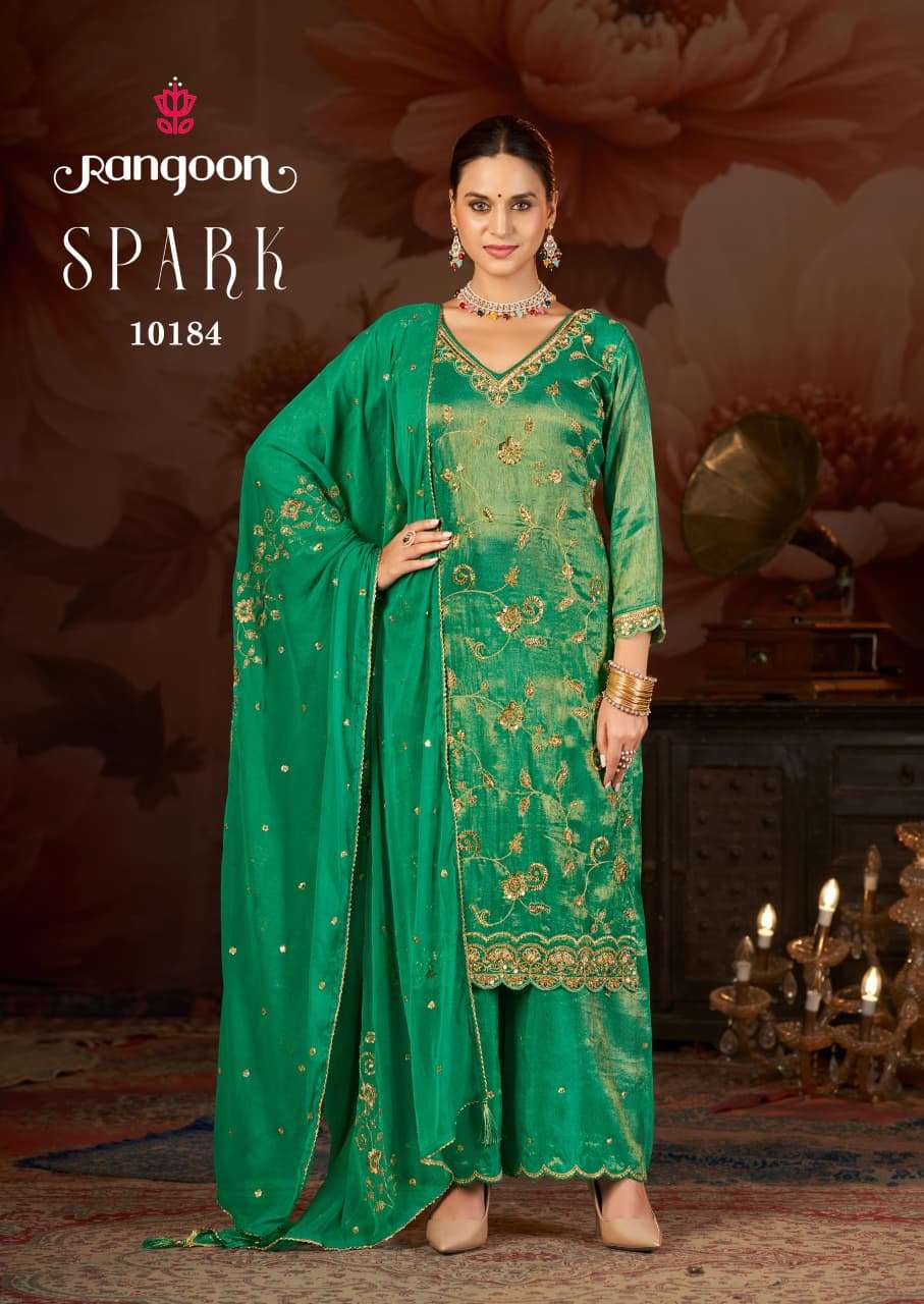 SPARK BY RANGOON IN VISCOSE SIMMER WITH FANCY BEATS WORK & FULL COTTON MAL INNER