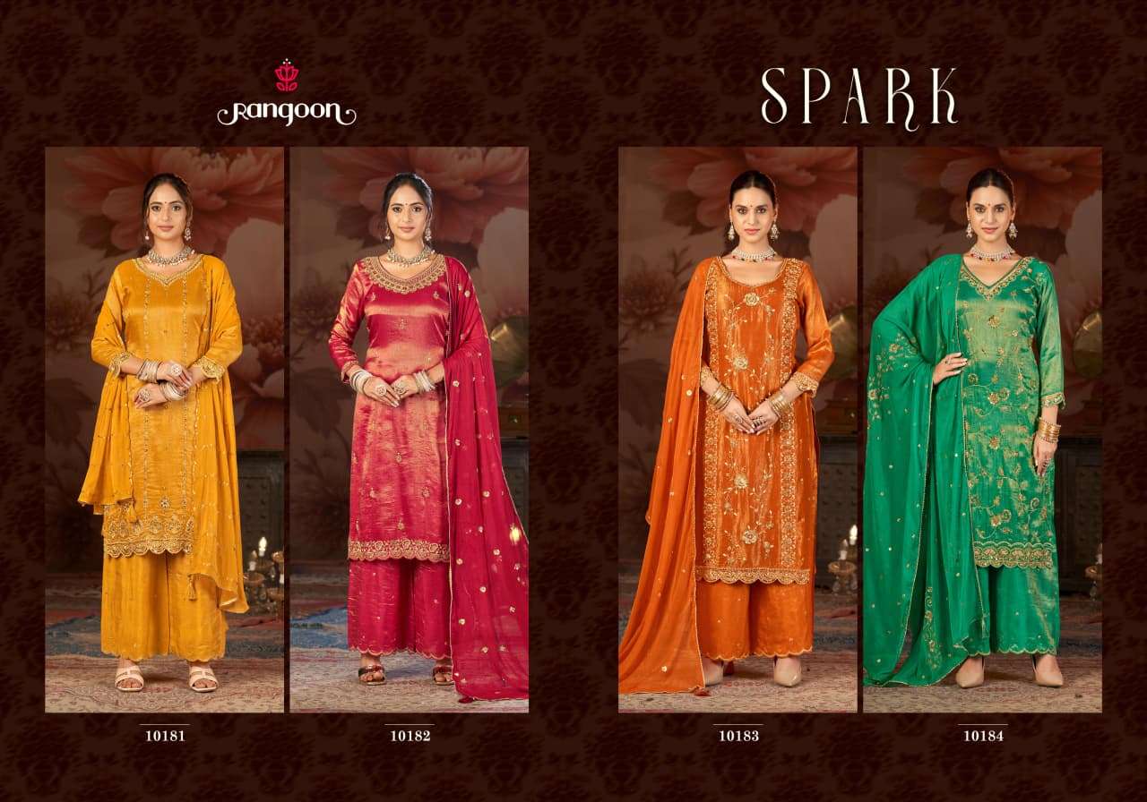 SPARK BY RANGOON IN VISCOSE SIMMER WITH FANCY BEATS WORK & FULL COTTON MAL INNER