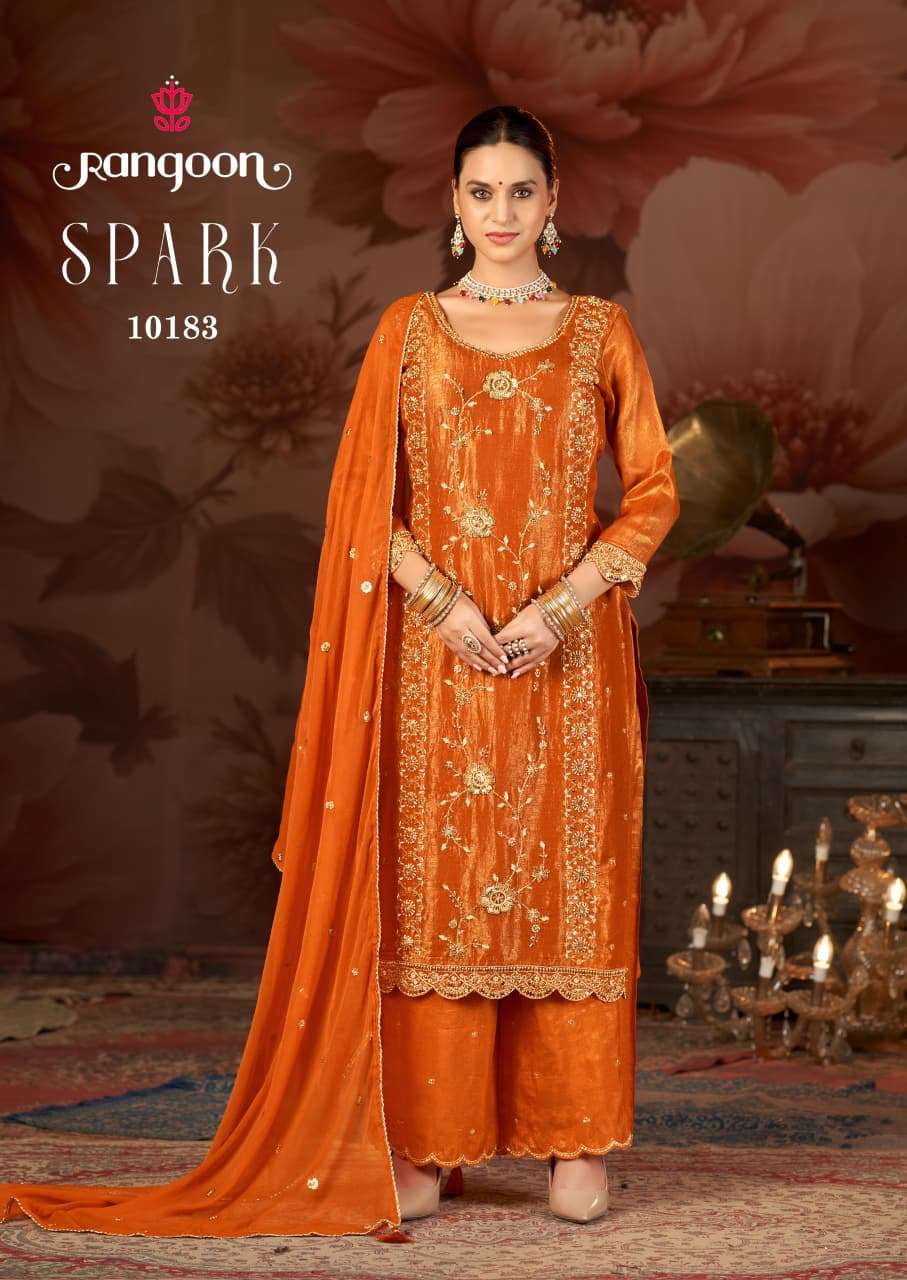 SPARK BY RANGOON IN VISCOSE SIMMER WITH FANCY BEATS WORK & FULL COTTON MAL INNER