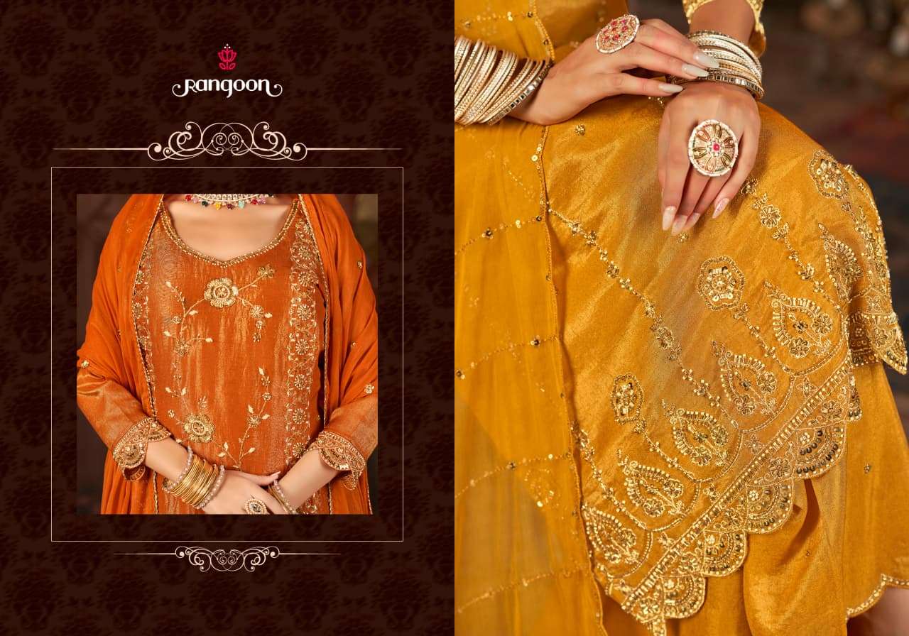 SPARK BY RANGOON IN VISCOSE SIMMER WITH FANCY BEATS WORK & FULL COTTON MAL INNER