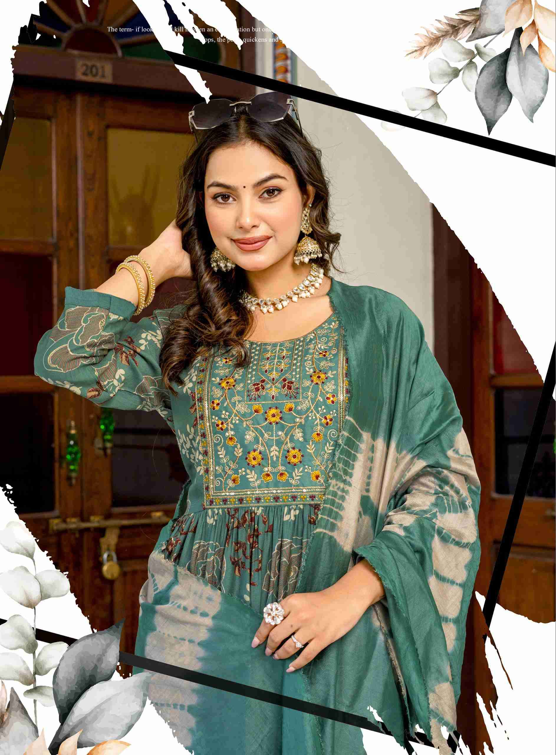 AMAYRA VOL-3 BY ERRAHA IN PREMIUM VATICAN FOIL PRINT WITH EXCLUSIVE EMBROIDERY WORK 