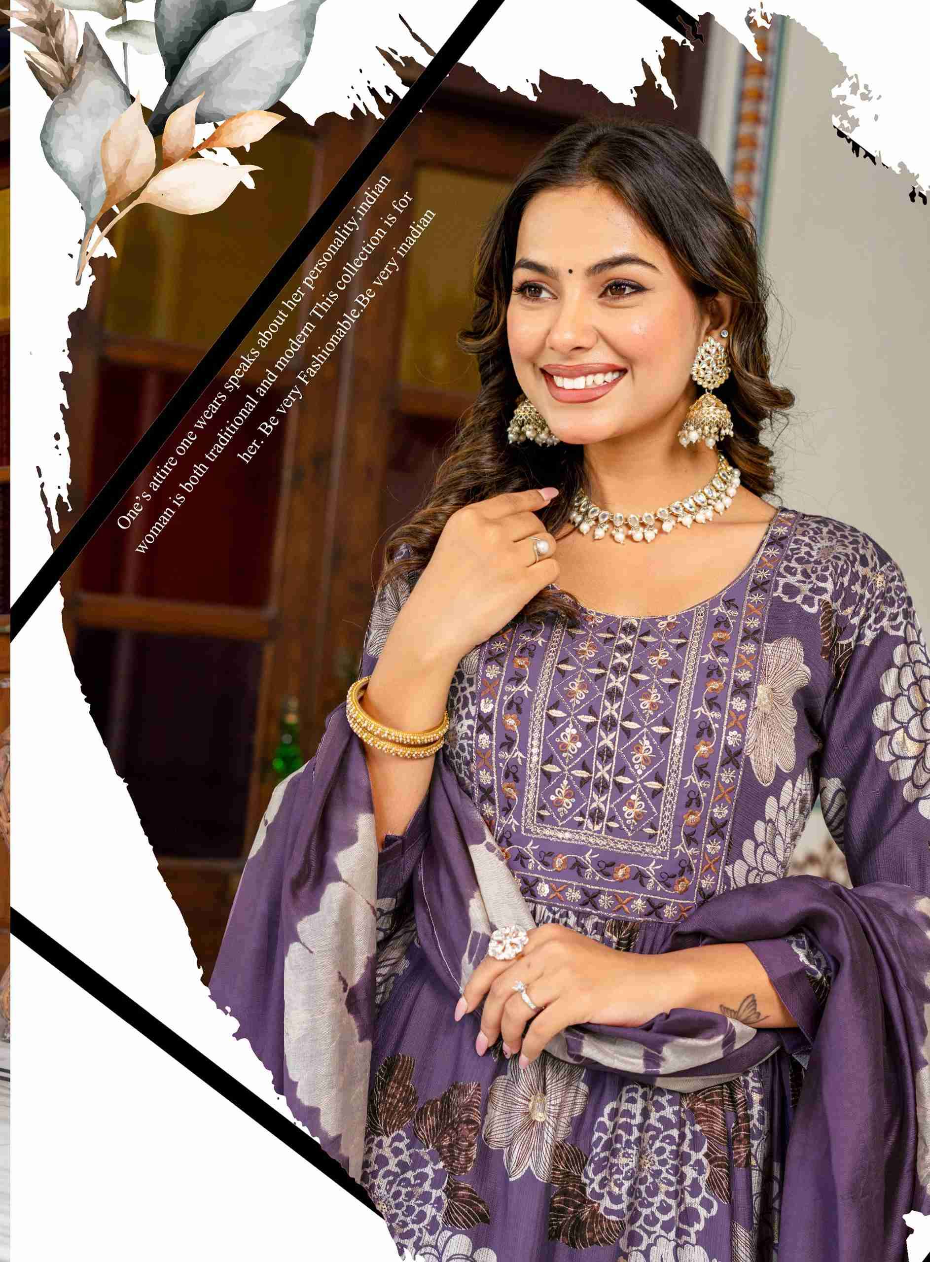 AMAYRA VOL-3 BY ERRAHA IN PREMIUM VATICAN FOIL PRINT WITH EXCLUSIVE EMBROIDERY WORK 