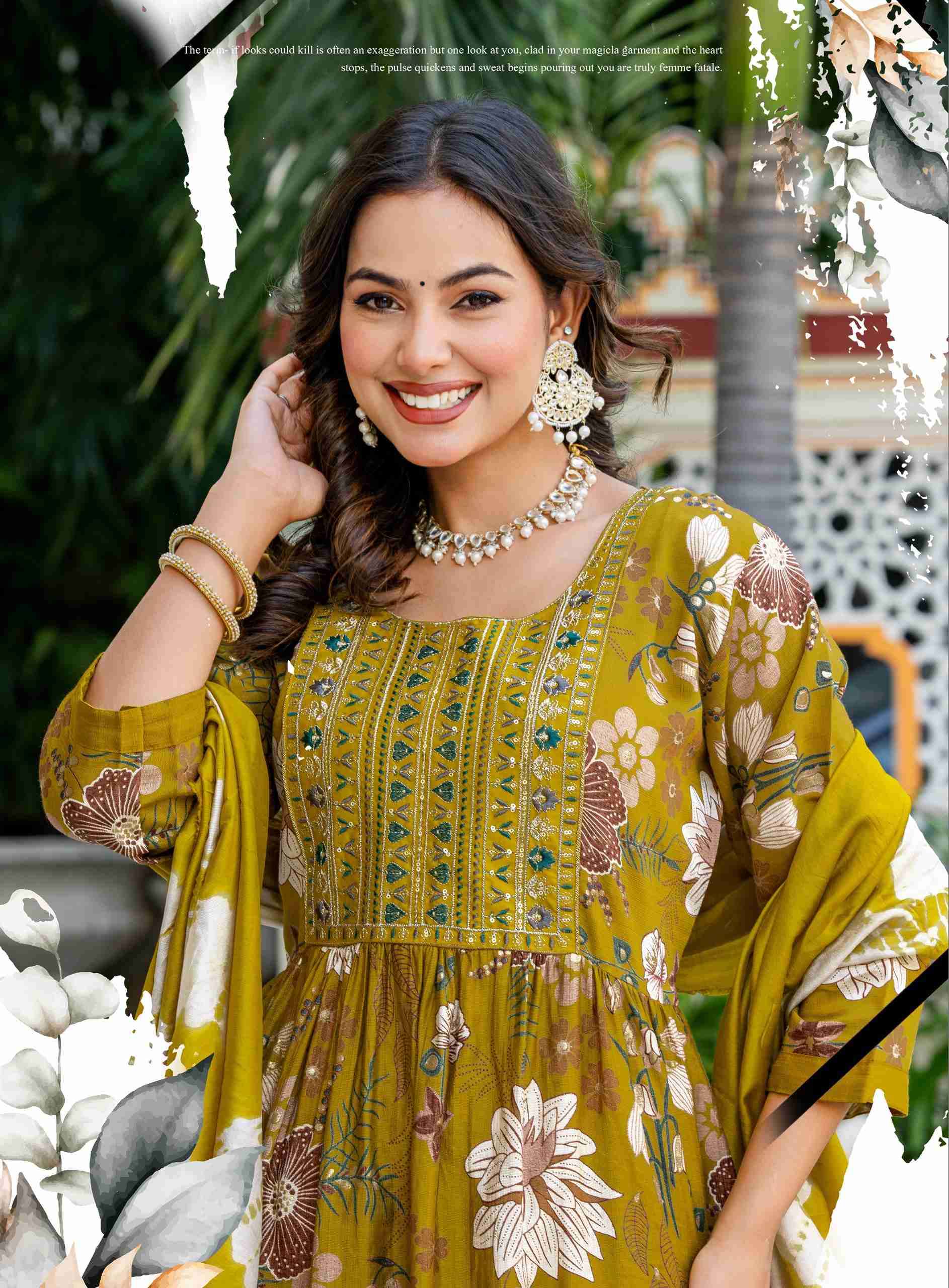 AMAYRA VOL-3 BY ERRAHA IN PREMIUM VATICAN FOIL PRINT WITH EXCLUSIVE EMBROIDERY WORK 