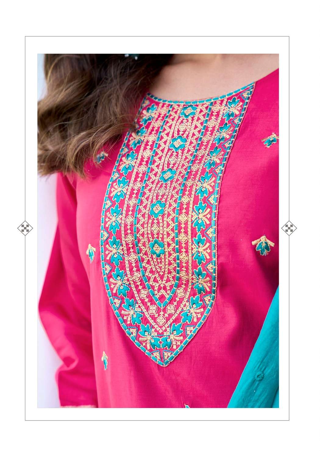 FIZA VOL.5 BY VANISKA FASHION IN ROMAN SILK KURTI WITH EMBROIDERY SEQUINCE WORK