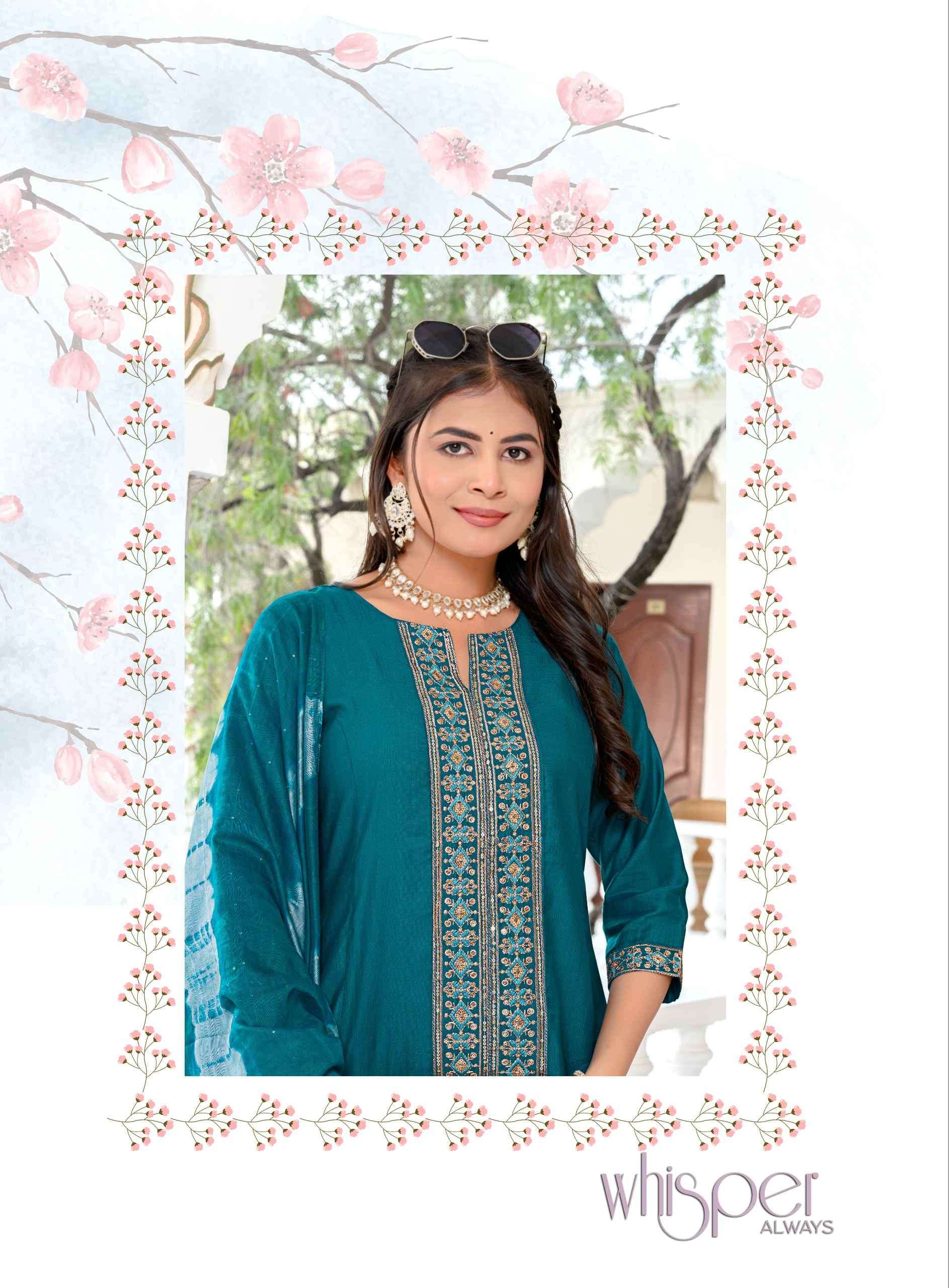 KAJAL VOL-2 BY ERRAHA IN PREMIUM VATICAN WITH A-LINE PRINCESS CUT & EMBROIDERY WORK 