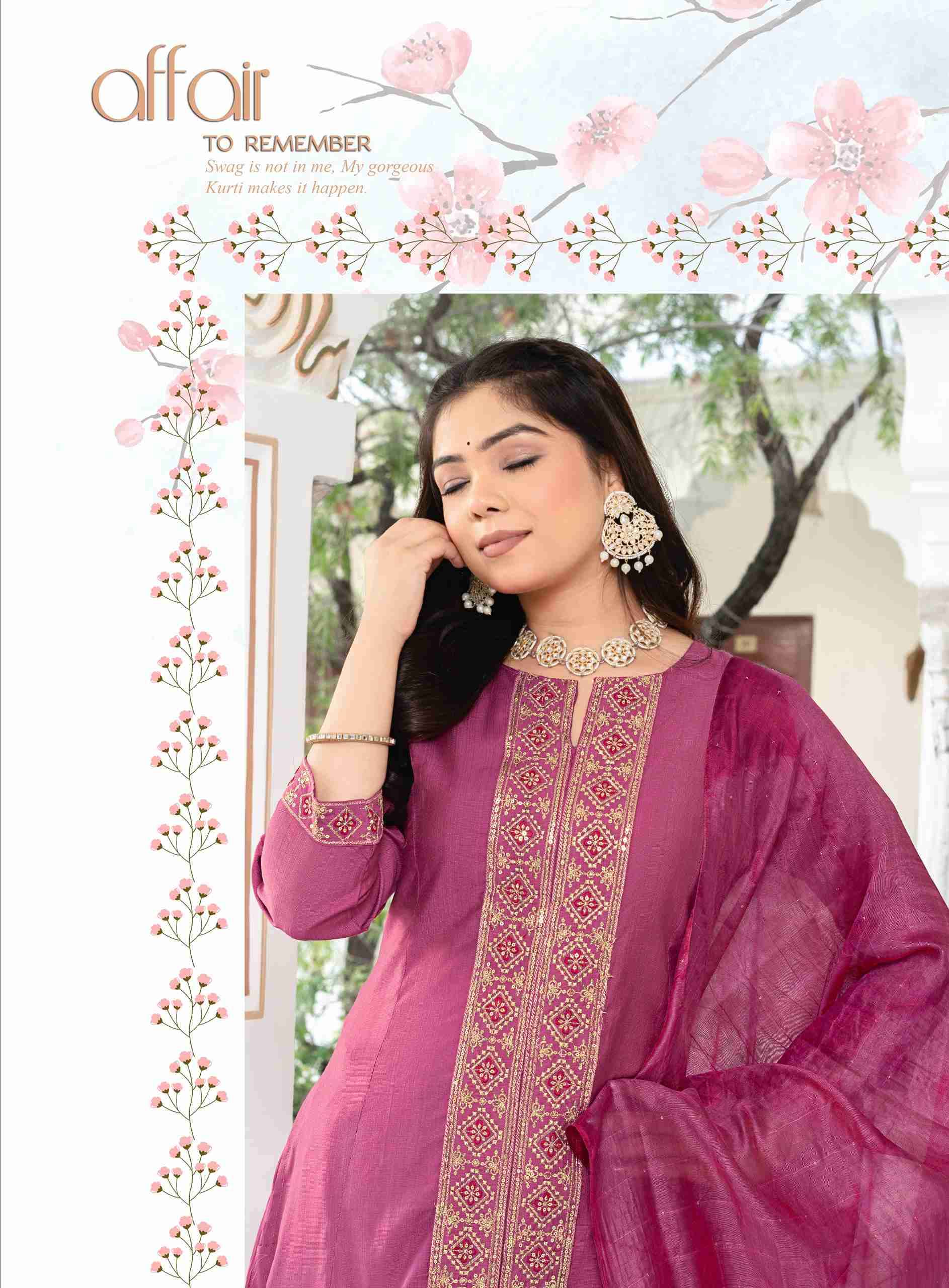 KAJAL VOL-2 BY ERRAHA IN PREMIUM VATICAN WITH A-LINE PRINCESS CUT & EMBROIDERY WORK 