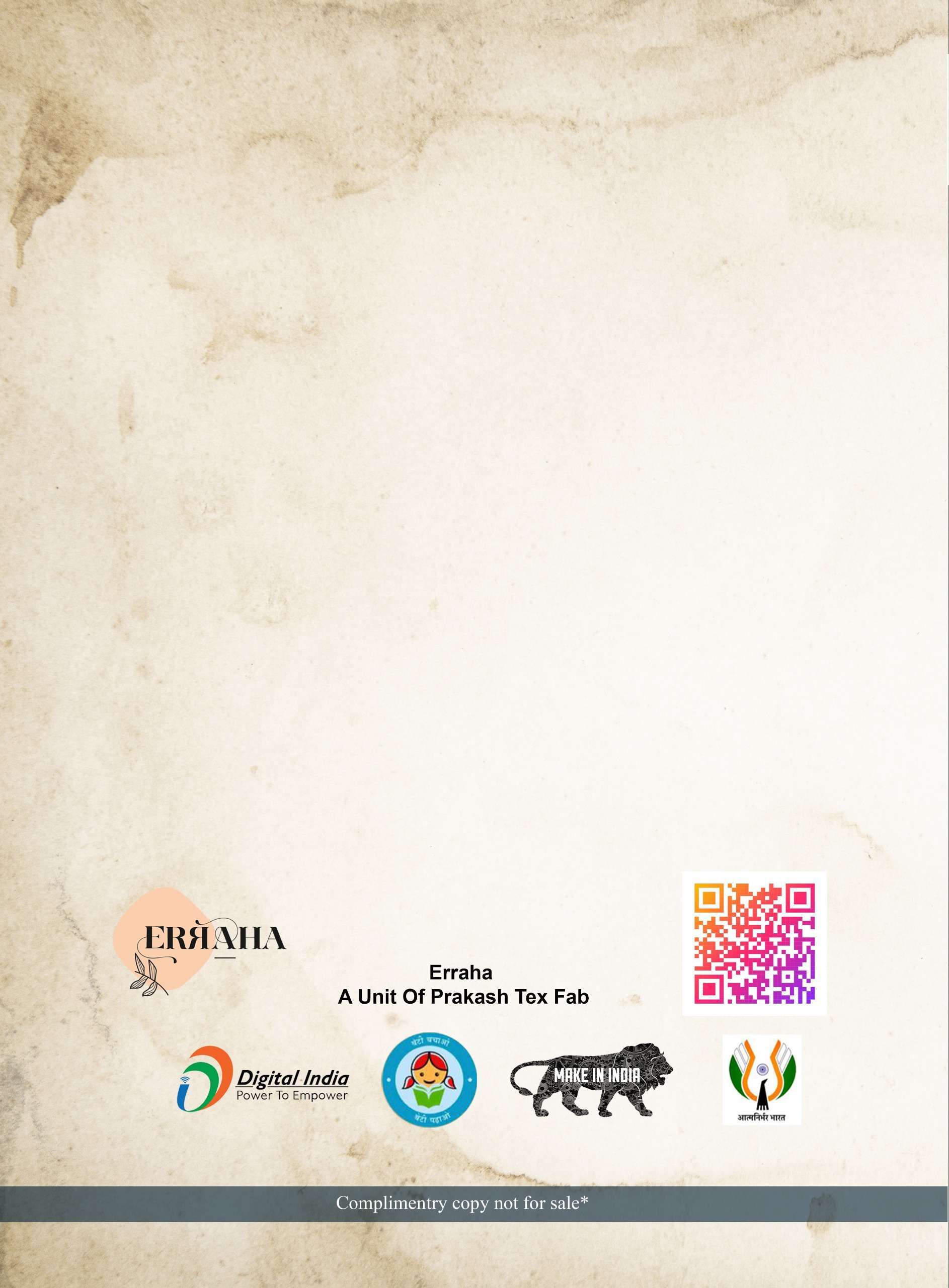 MAHI VOL-1 BY ERRAHA IN HEAVY VATICAN FABRIC WITH LINING & EXCLUSIVE EMBROIDERY WORK 