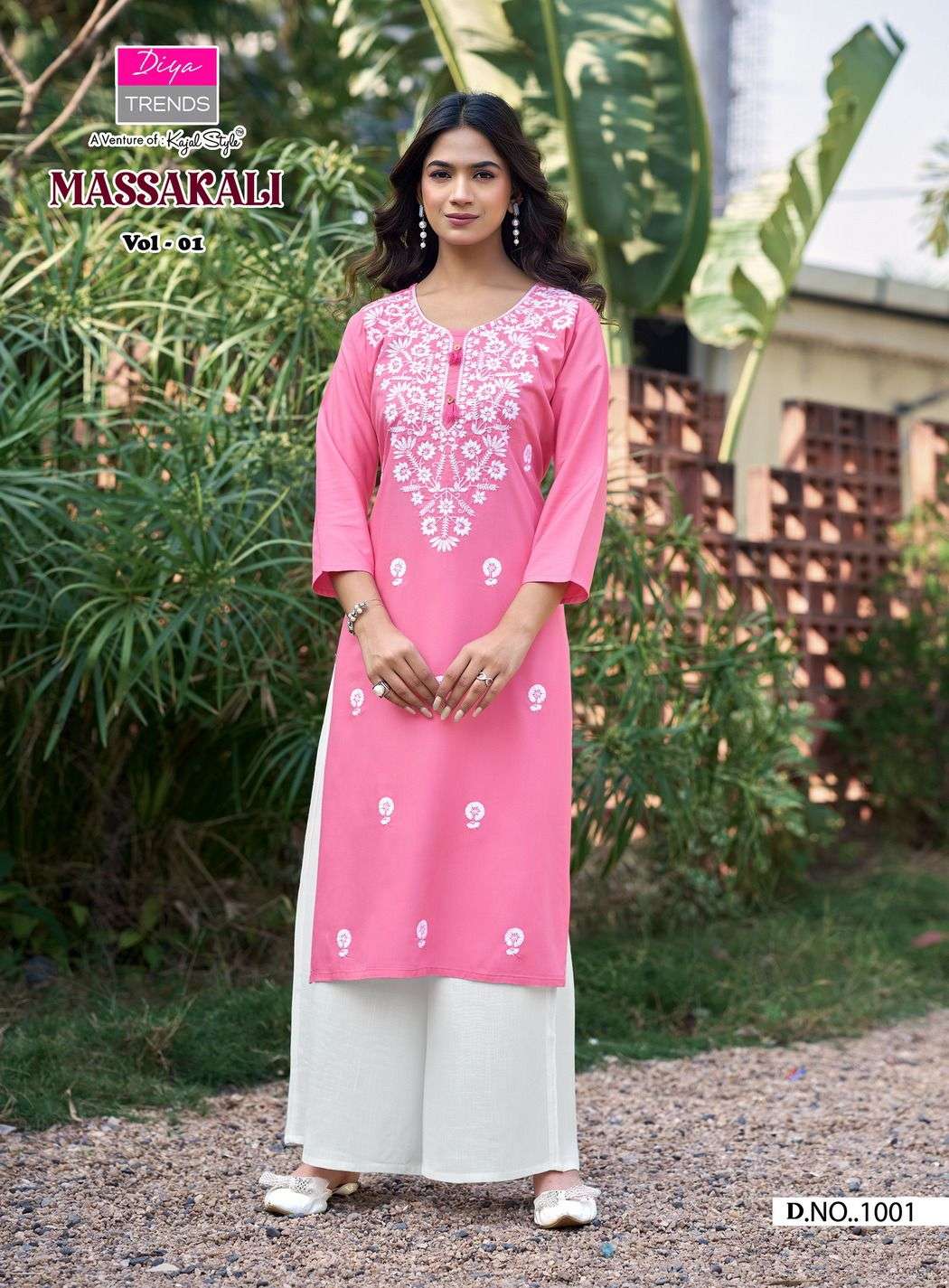 MASSAKALI BY DIYA TRENDZ IN HEAVY RAYON WITH FANCY EMBROIDERY & LUCKNOWI WORK 
