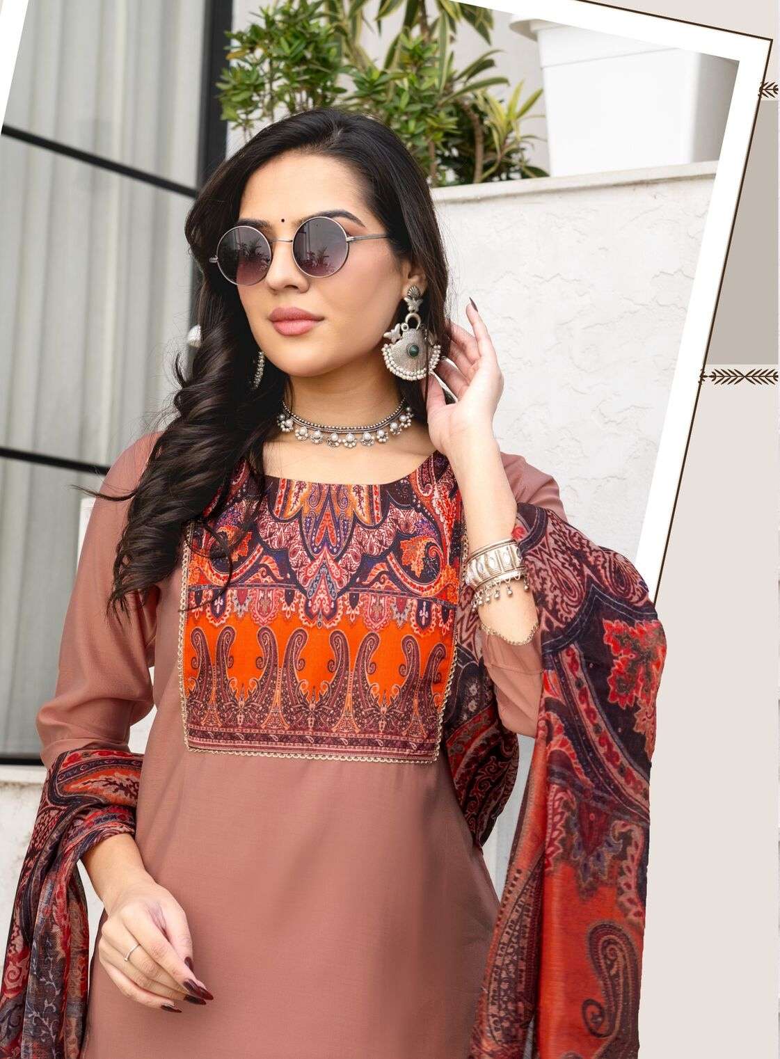 MOHINI VOL-1 BY ERRAHA IN HEAVY ROMAN SILK WITH EXCLUSIVE DIGITAL WORK STYLED 