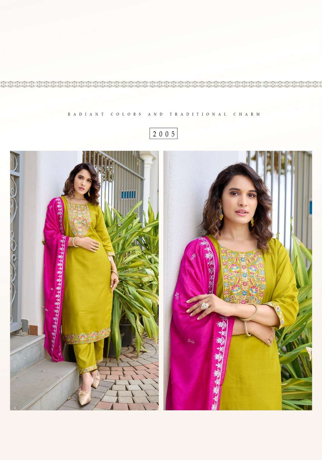 PALAK VOL-2 BY VANISKA IN VATICAN SILK KURTI WITH HEAVY CODING SEQUENCE WORK 