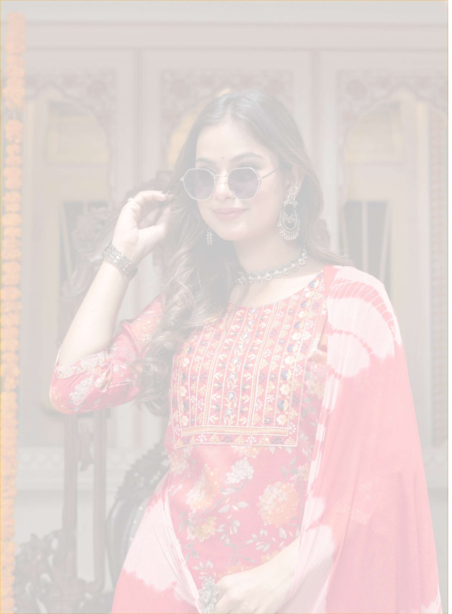 PALLAVI VOLUME-4 BY ERRAHA IN RAYON CAPSULE FOIL PRINT WITH EMBROIDERY WORK 