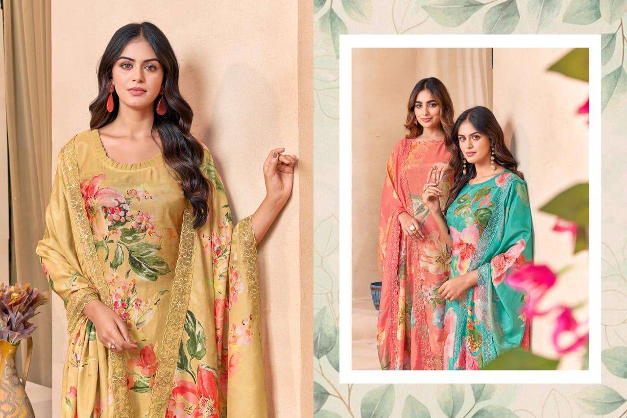 SHAUKEEEN PLUS BY SWEETY FASHION IN PURE VISCOS MUSLIN DIGITAL PRINT WITH HEAVY EMBROIDERY LACE