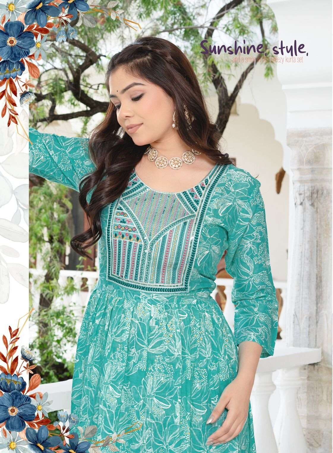 TRISHA VOL-4 BY ERRAHA IN PREMIUM RAYON CAPSULE FOIL PRINT WITH EXCLUSIVE POCKET 