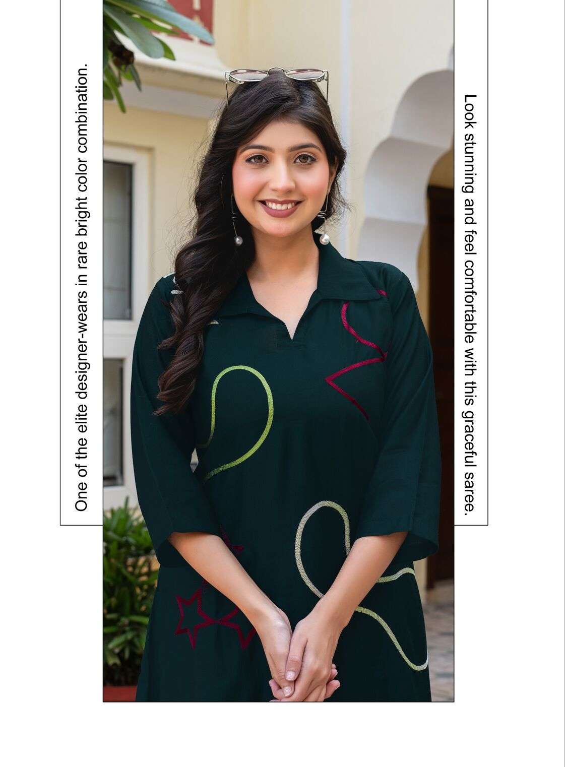 VEDIKA VOL-2 BY ERRAHA IN PREMIUM VISCOSE VATICAN FABRIC WITH UNIQUE THREAD WORK 