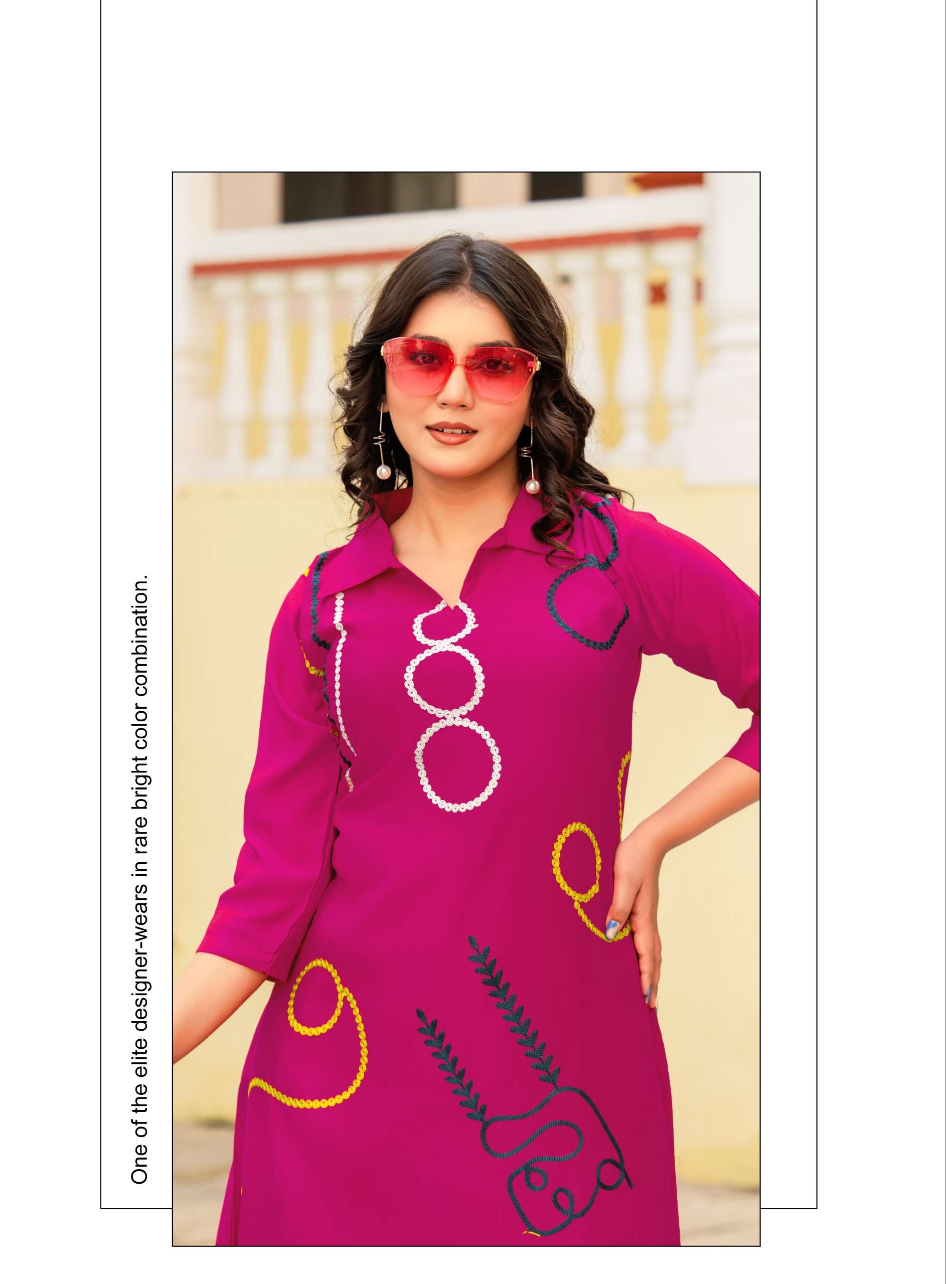 VEDIKA VOL-2 BY ERRAHA IN PREMIUM VISCOSE VATICAN FABRIC WITH UNIQUE THREAD WORK 