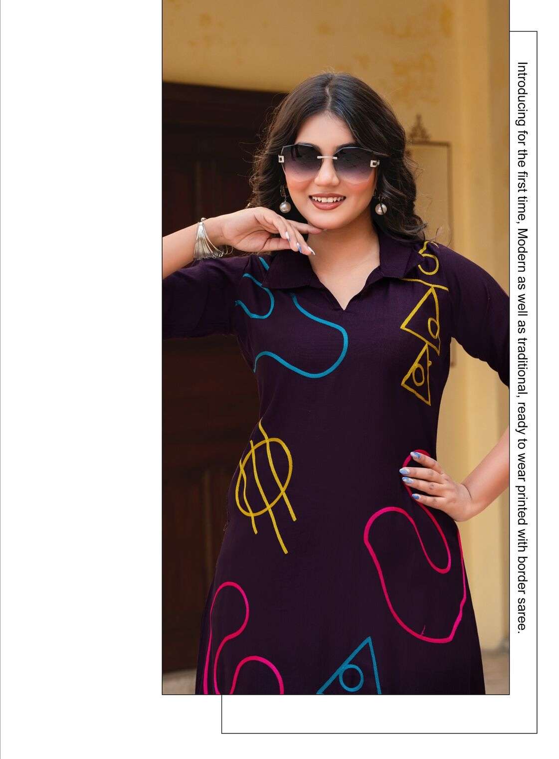 VEDIKA VOL-2 BY ERRAHA IN PREMIUM VISCOSE VATICAN FABRIC WITH UNIQUE THREAD WORK 