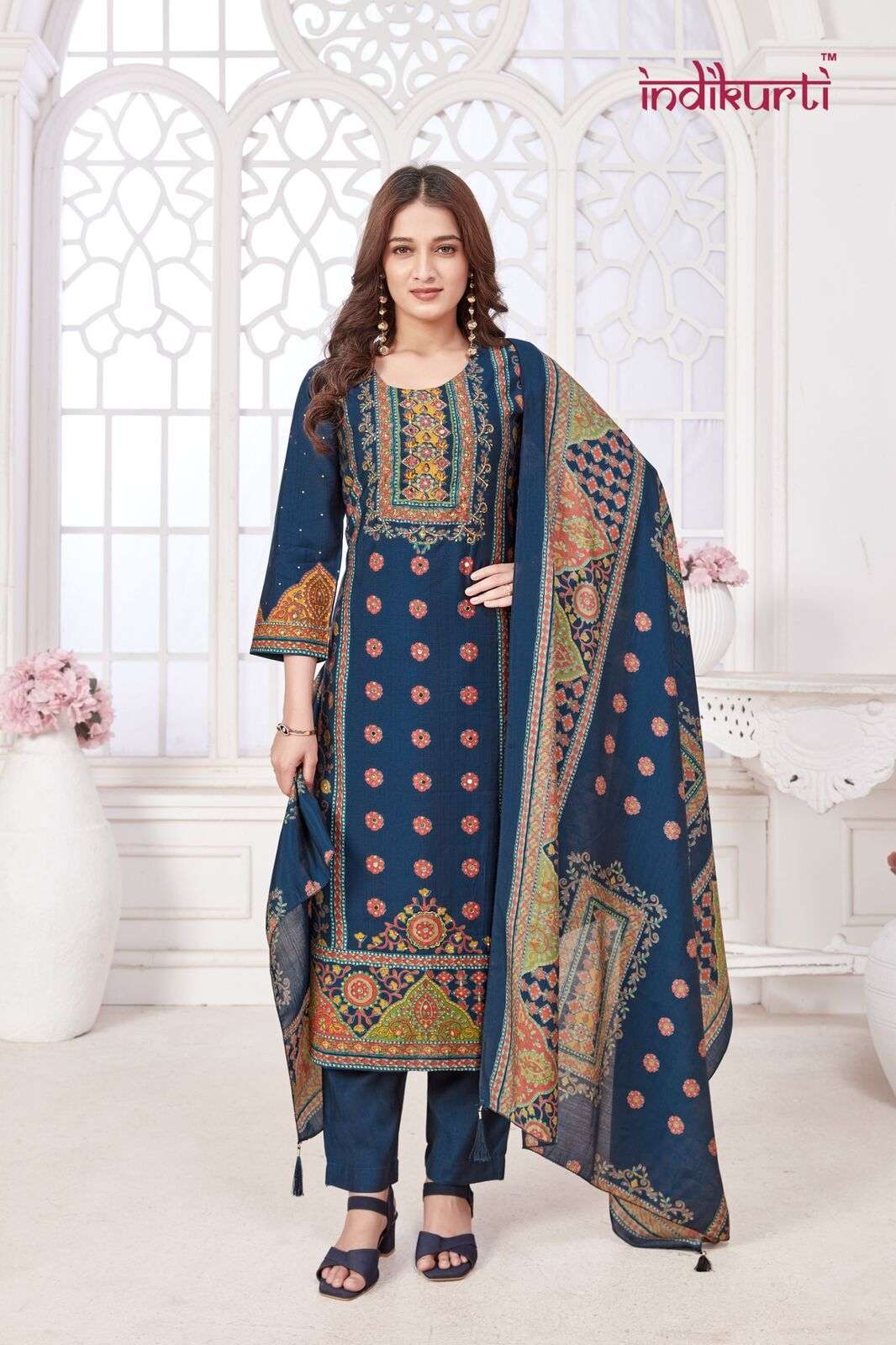 ZOYA-2 BY INDIKURTI IN VICHITRA FOIL PRINT PAKISTANI STYLE CONCEPTS WITH HAND WORK 