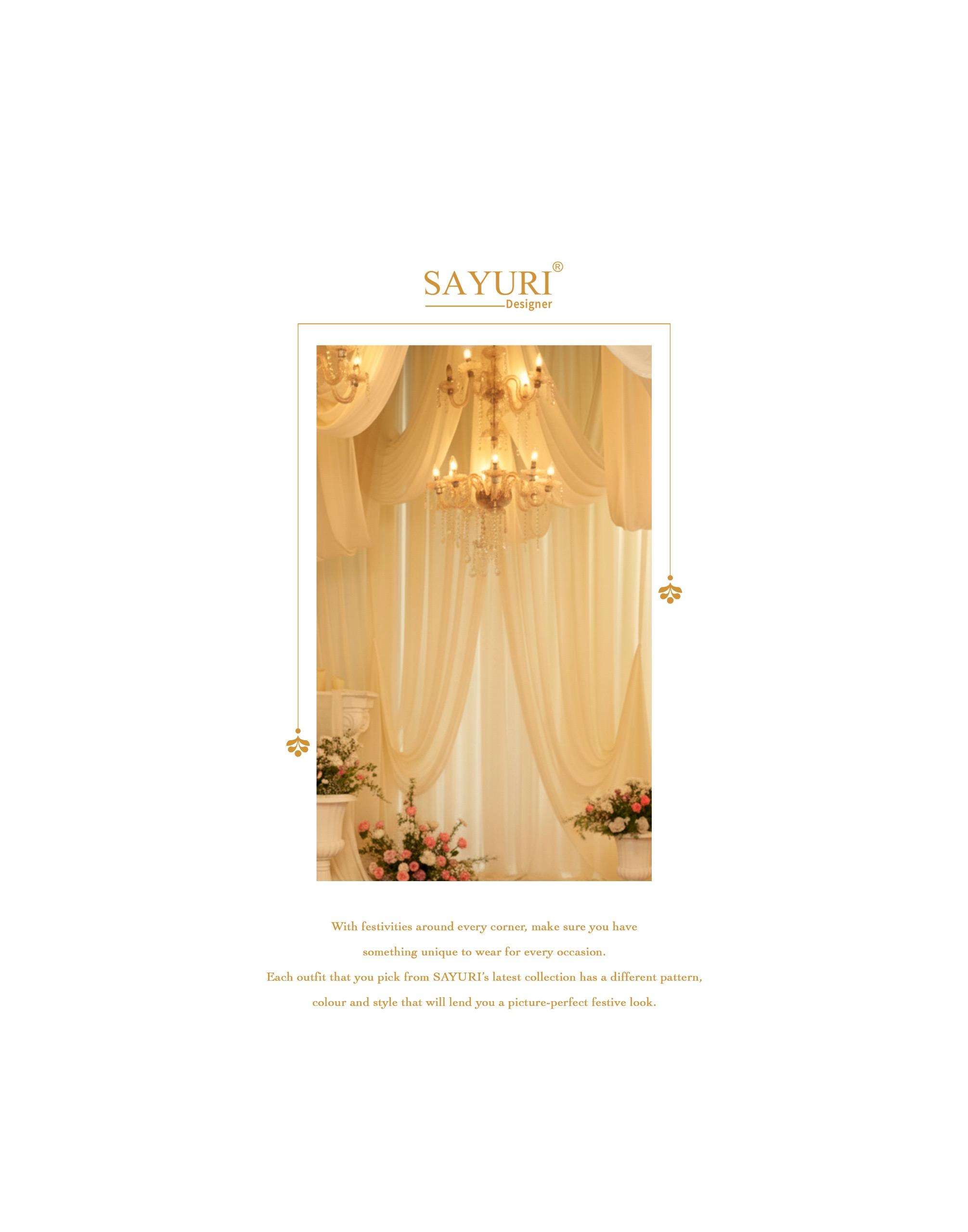 AARADHANA BY SAYURI DESIGNER IN PURE VISCOS JACQUARD SILK GOWN WITH EMBROIDERED WORK