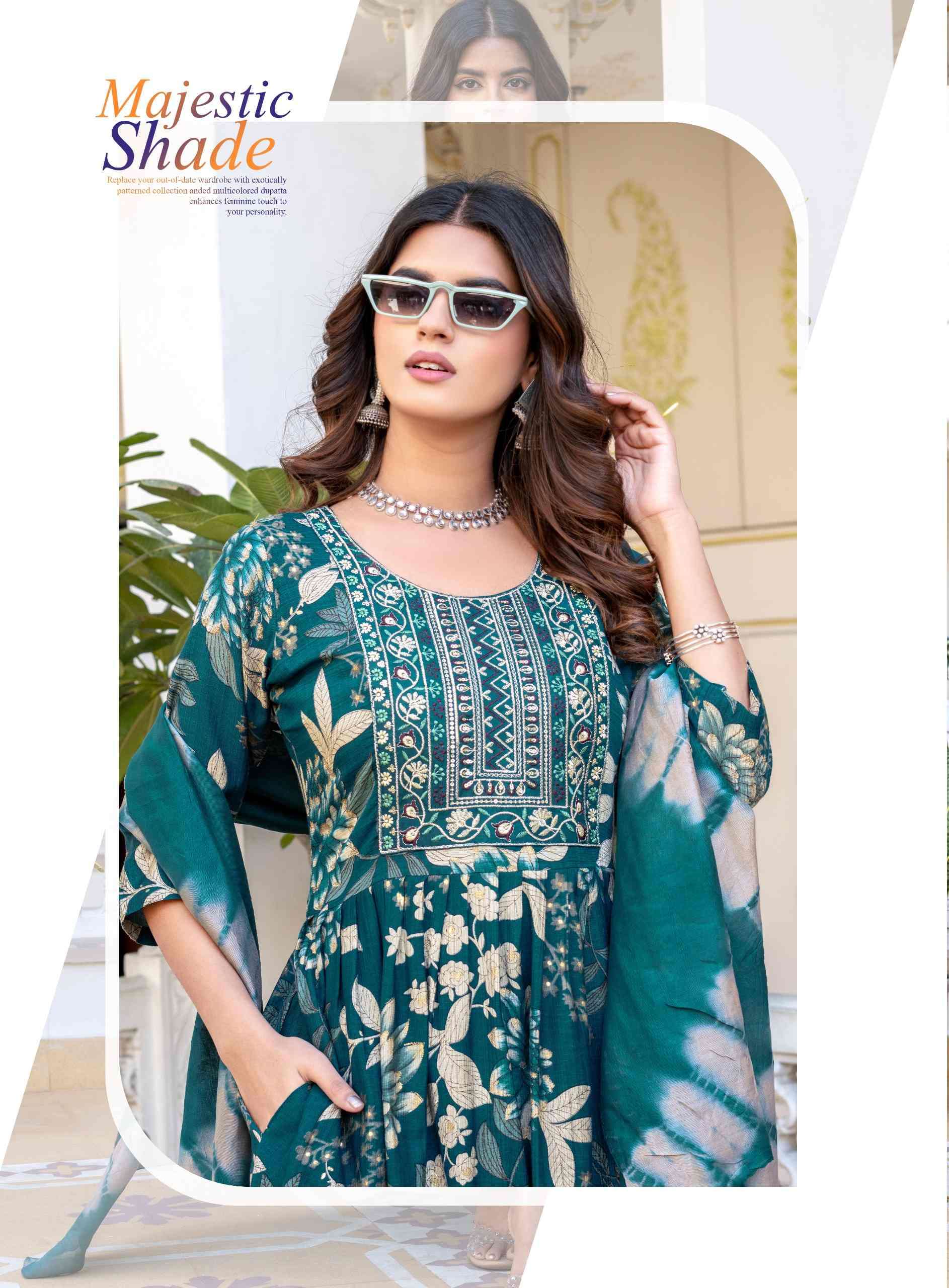 AMAYRA VOL-4 BY ERRAHA IN PREMIUM VATICAN FOIL PRINT WITH EXCLUSIVE EMBROIDERY WORK 