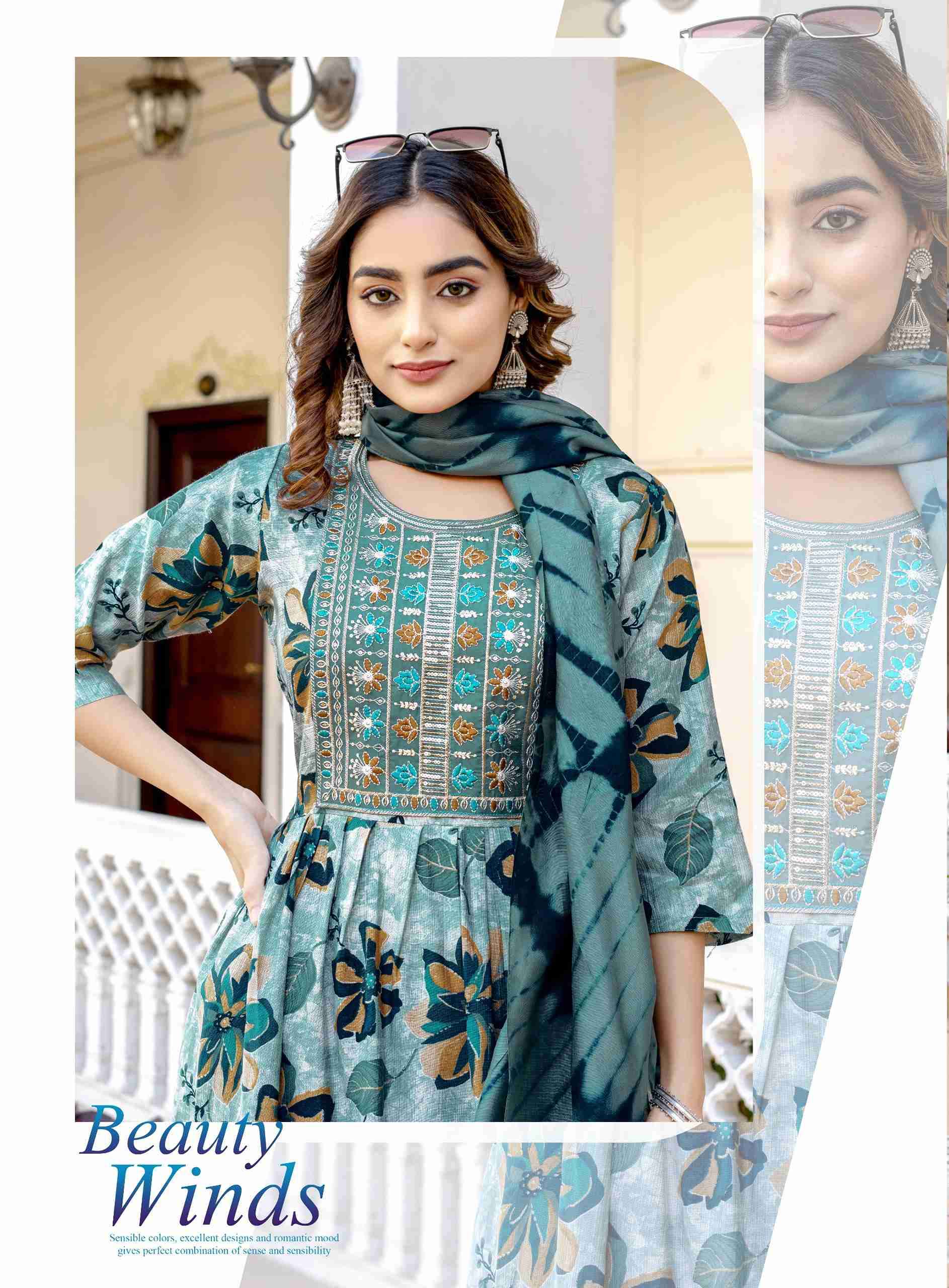 AMAYRA VOL-4 BY ERRAHA IN PREMIUM VATICAN FOIL PRINT WITH EXCLUSIVE EMBROIDERY WORK 