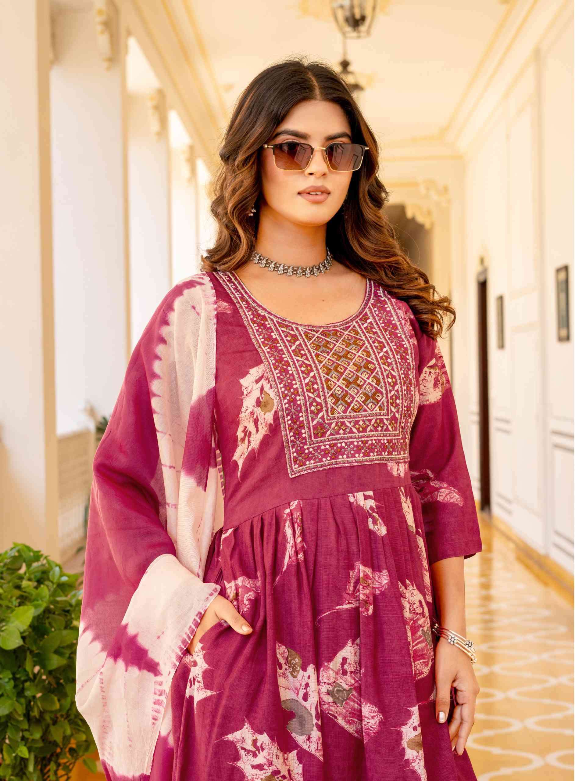 AMAYRA VOL-4 BY ERRAHA IN PREMIUM VATICAN FOIL PRINT WITH EXCLUSIVE EMBROIDERY WORK 