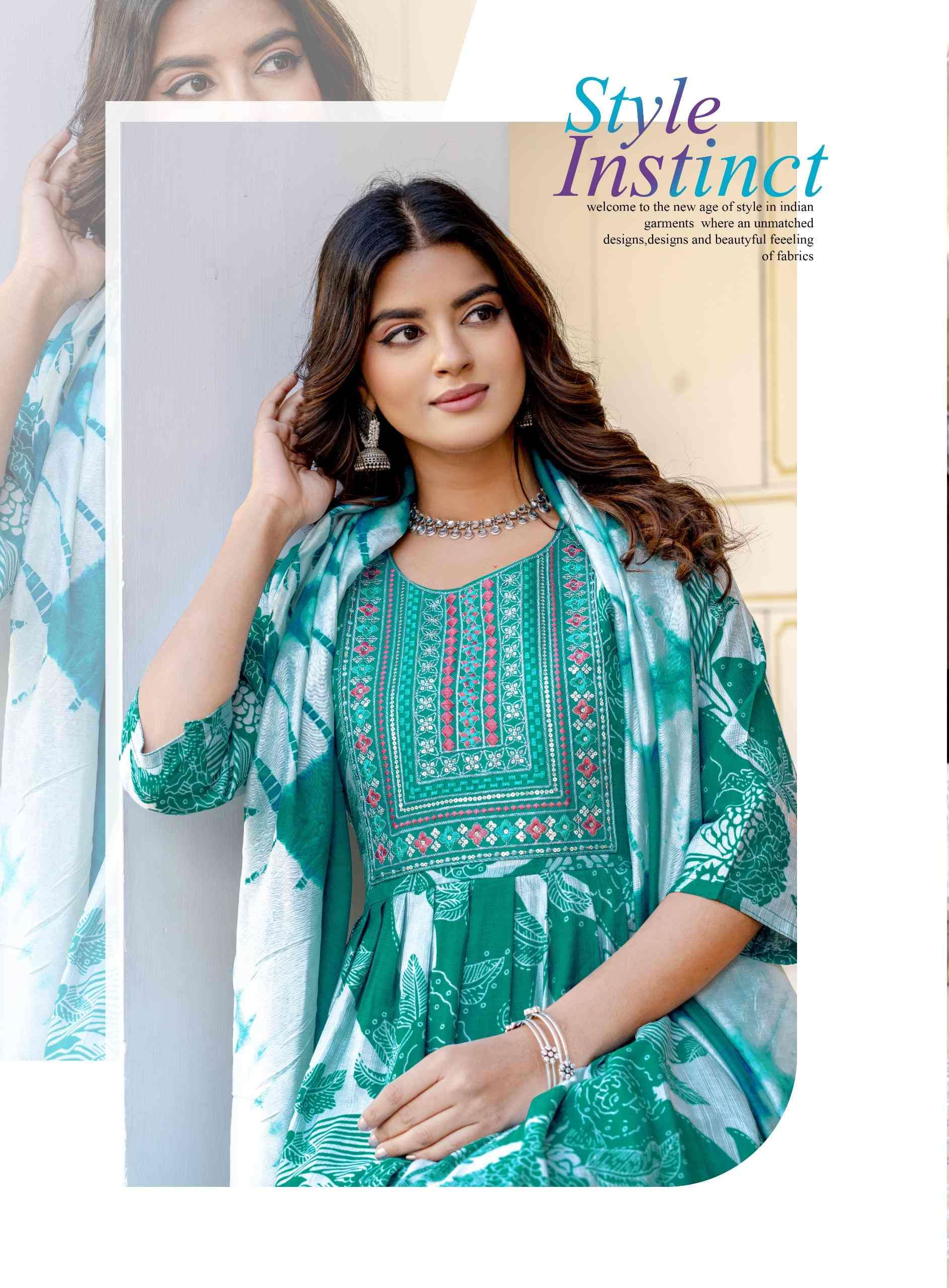 AMAYRA VOL-4 BY ERRAHA IN PREMIUM VATICAN FOIL PRINT WITH EXCLUSIVE EMBROIDERY WORK 