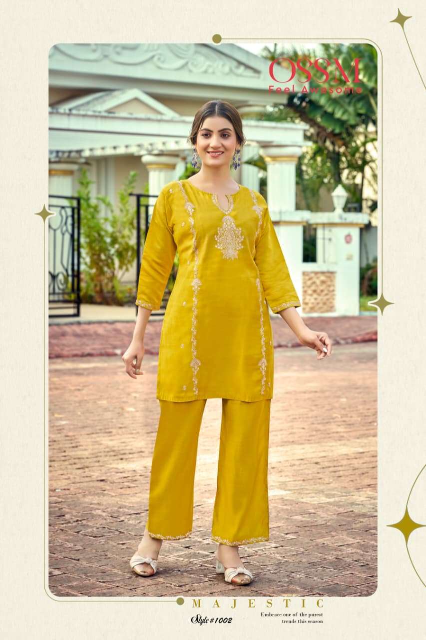 CELEBRATIONS VOL-2 BY OSSM IN VISCOS ROMAN SILK WITH HEAVY EMBROIDERY WORK 