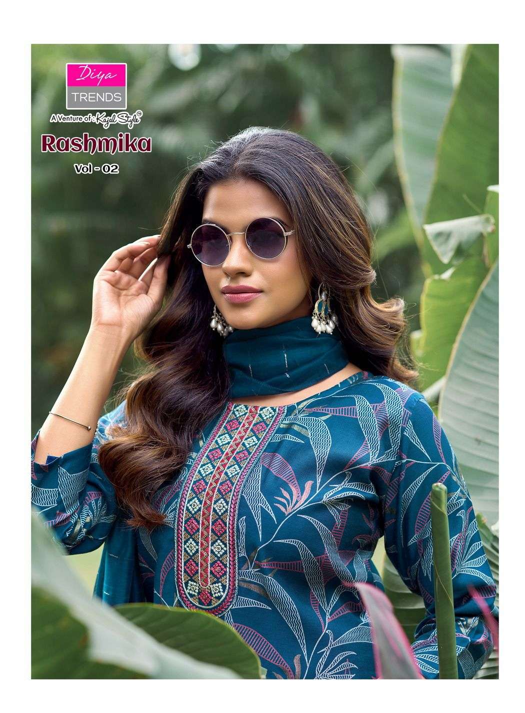 RASHMIKA VOL-2 BY DIYA TRENDZ IN VATICAN SILK WITH FANCY EMBROIDERY WORK & DUPATTA 