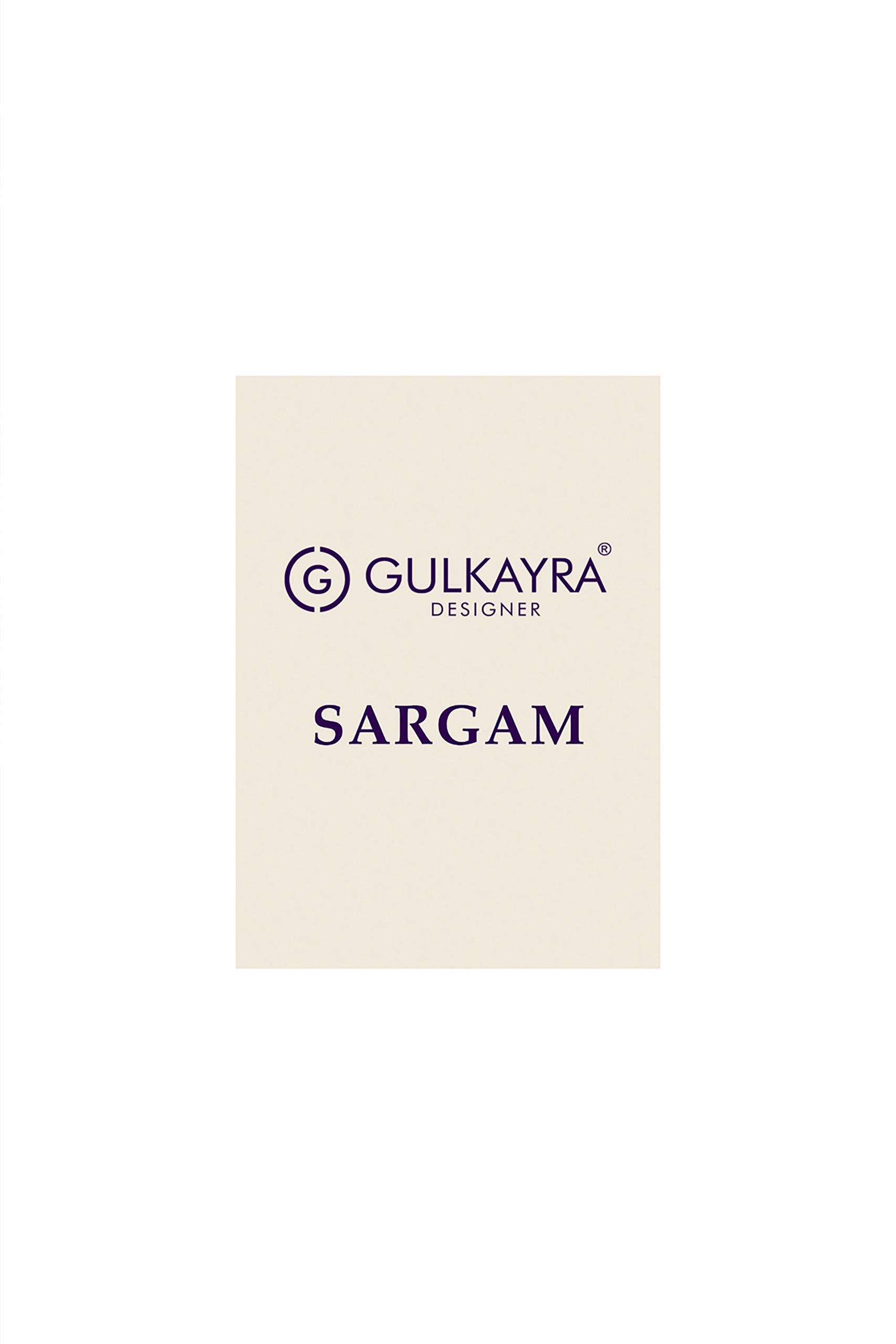 SARGAM BY GULKAYRA DESIGNER IN REAL VICHITRA SILK WITH EMBROIDERY & HAND WORK