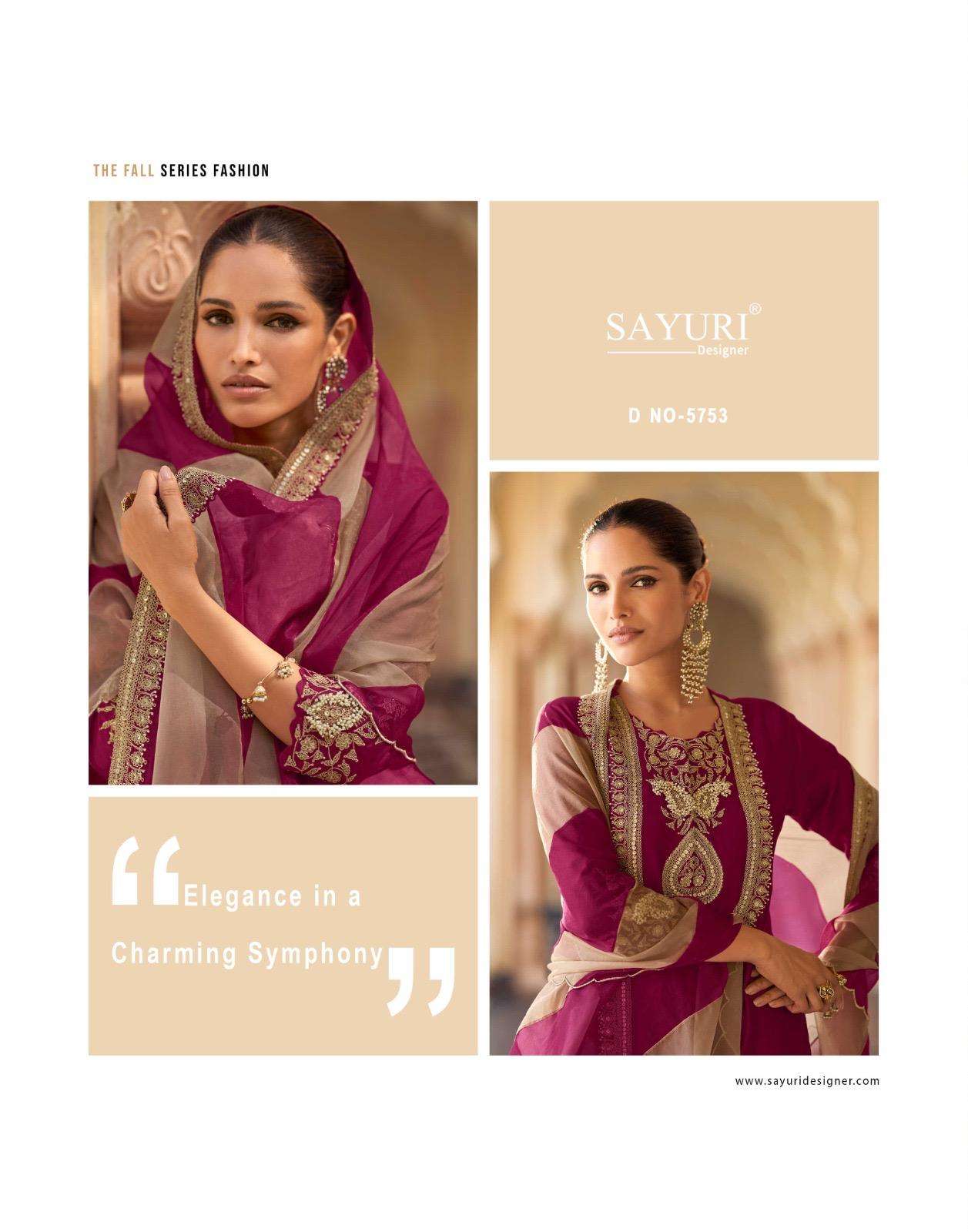 SAVERA BY SAYURI DESIGNER IN REAL PREMIUM SILK WITH EMBROIDERED WORK 