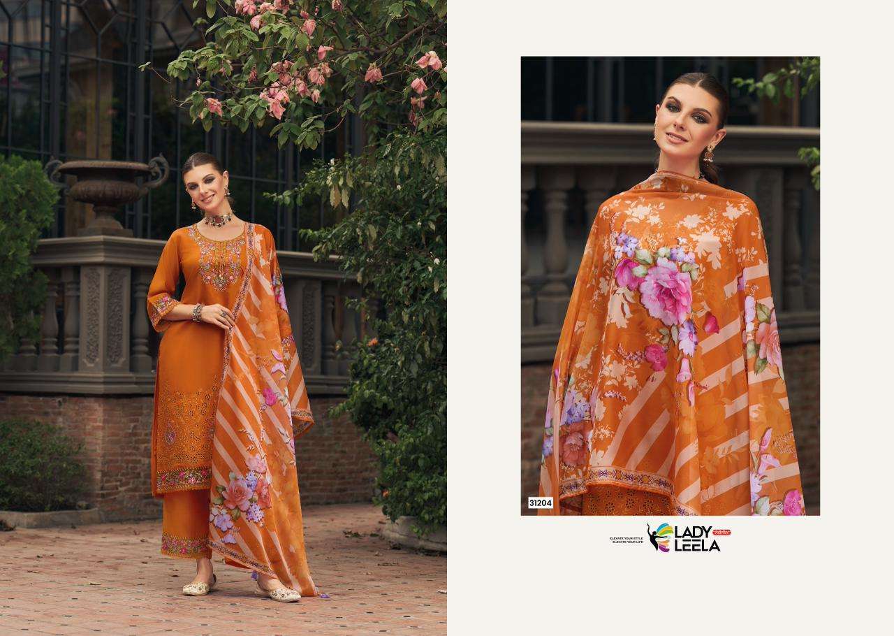 VARA VOL-2 BY LADY LEELA IN VISCOSE FABRIC KURTIS WITH EMBROIDERY & HAND WORK