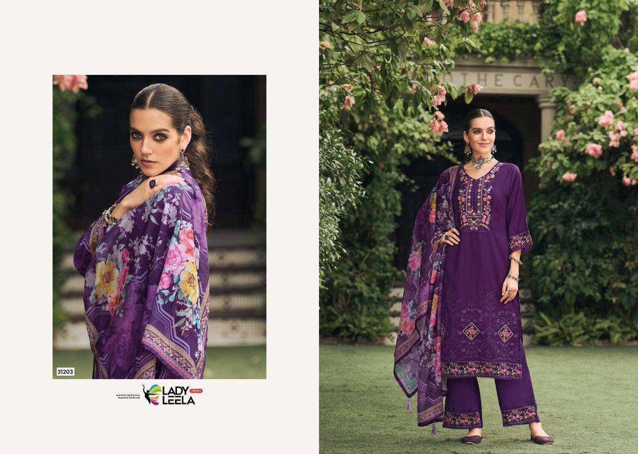 VARA VOL-2 BY LADY LEELA IN VISCOSE FABRIC KURTIS WITH EMBROIDERY & HAND WORK