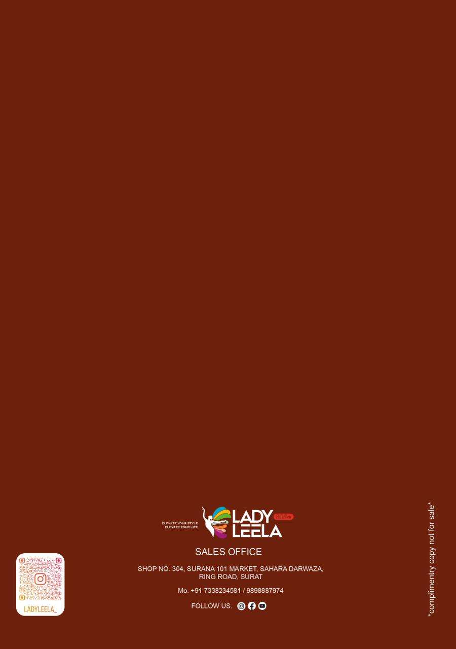 VARA VOL-2 BY LADY LEELA IN VISCOSE FABRIC KURTIS WITH EMBROIDERY & HAND WORK