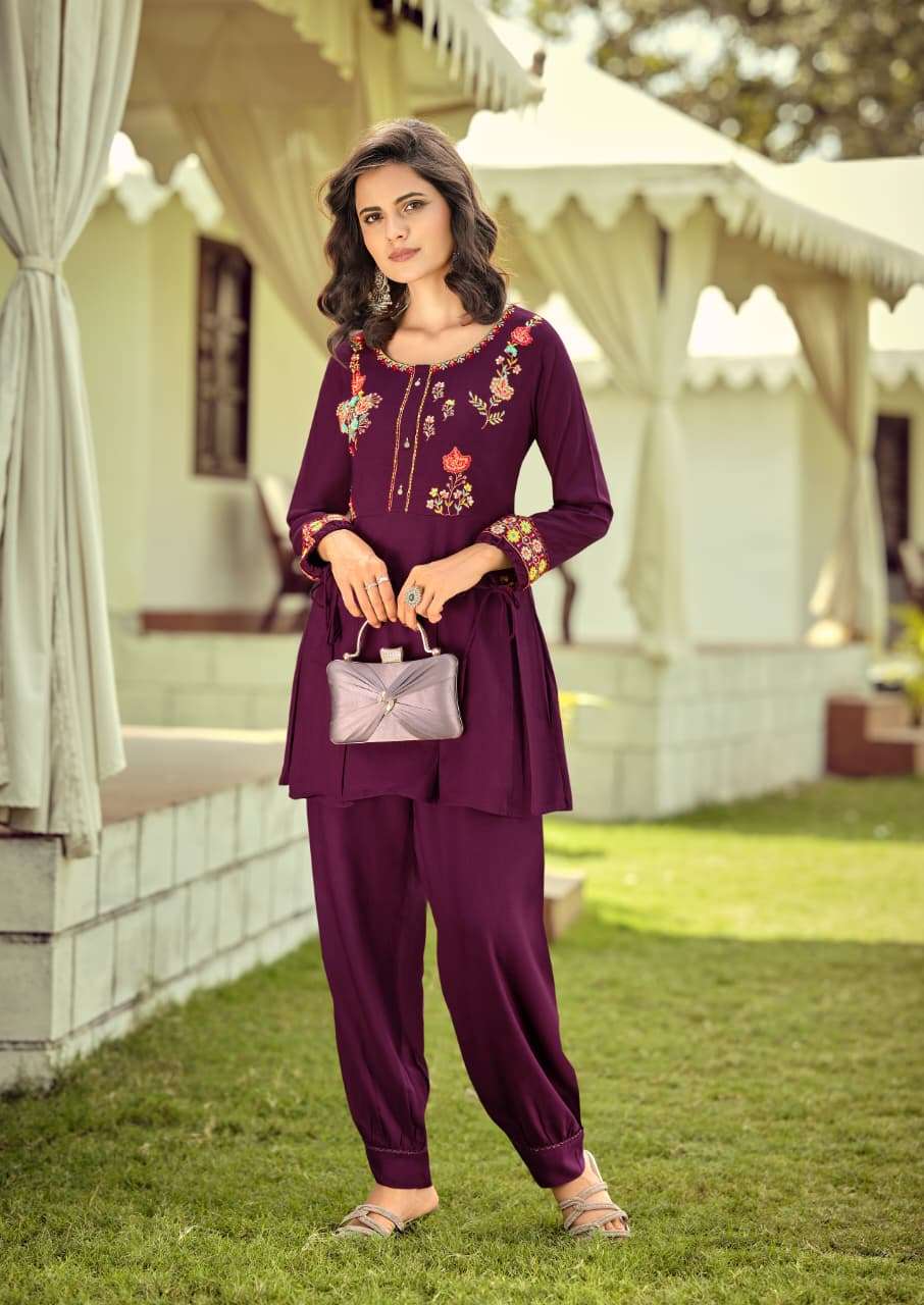CELINA VOL-3 TOP  PANT CO-ORD SET