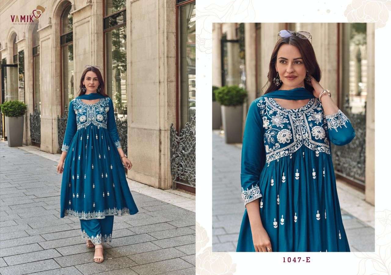  HEAVY REYON GOWN LAKHNAVI VOL-8 GOLD SUPER HIT LAKHNAVI COLLECTION